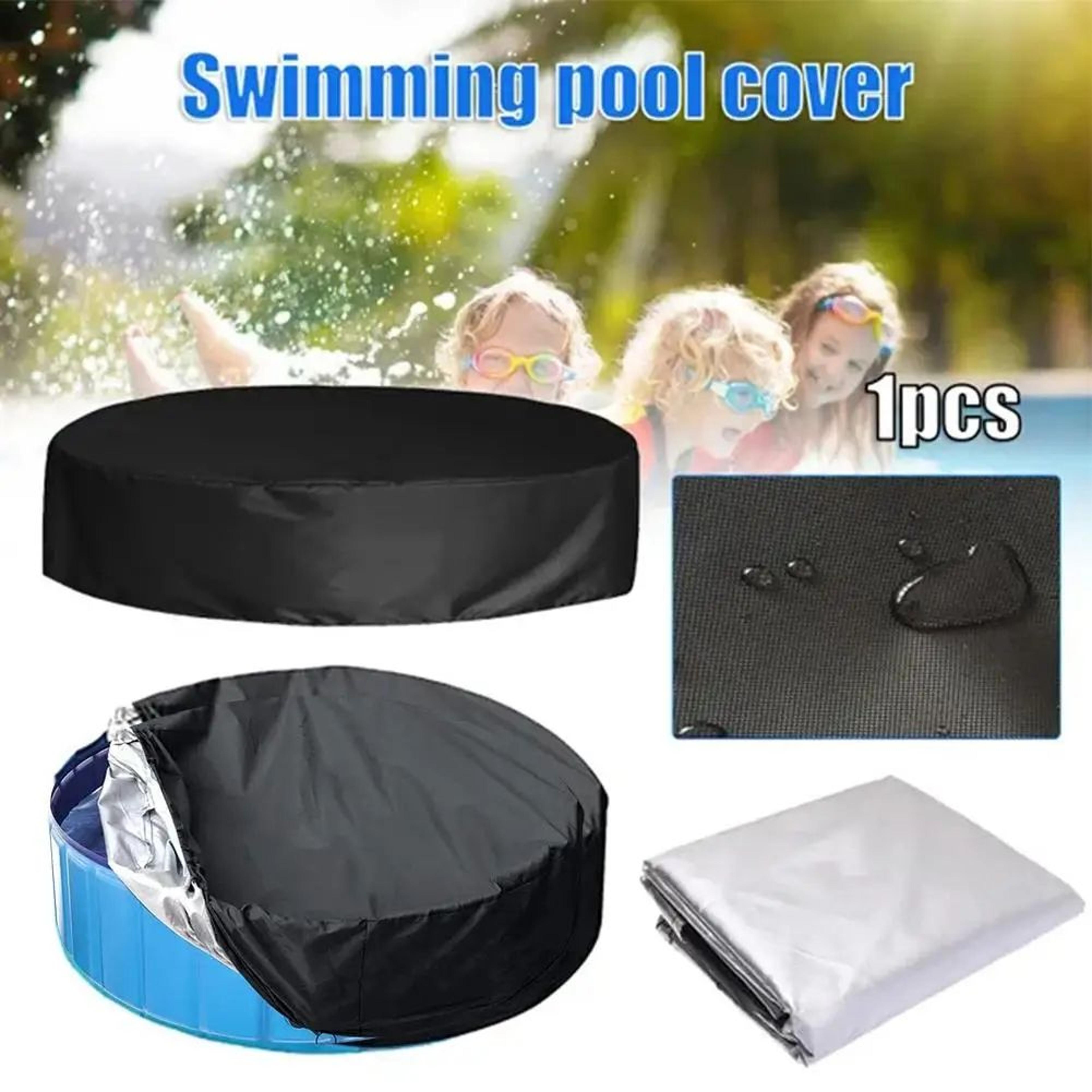 ClearGuard Swimming Pool Cover  Foldable Pool Dust Cover For Rain  Debris Protection 0
