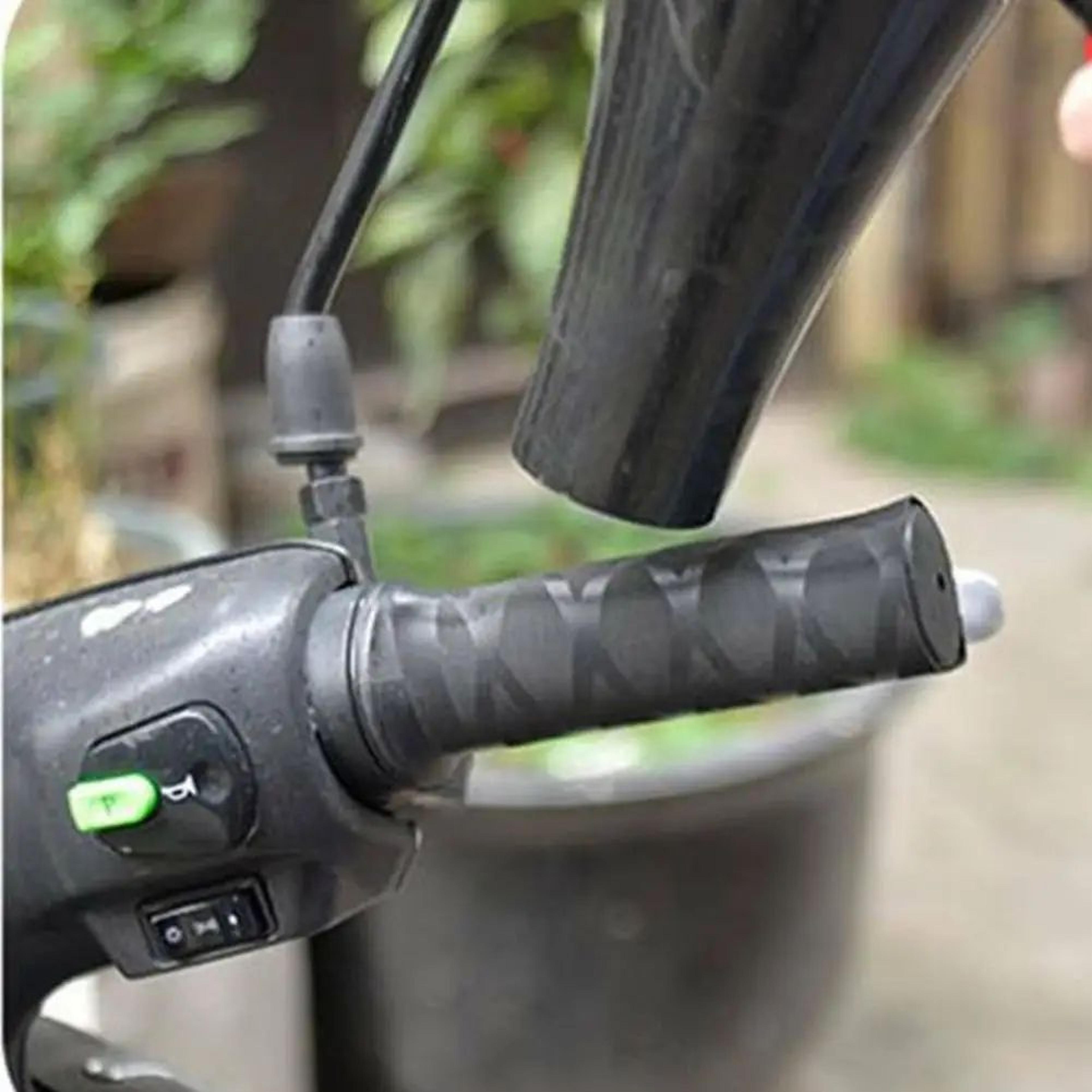 Universal NonSlip Motorcycle Handlebar Grip Cover  Heat Shrink Rubber Sleeve 1