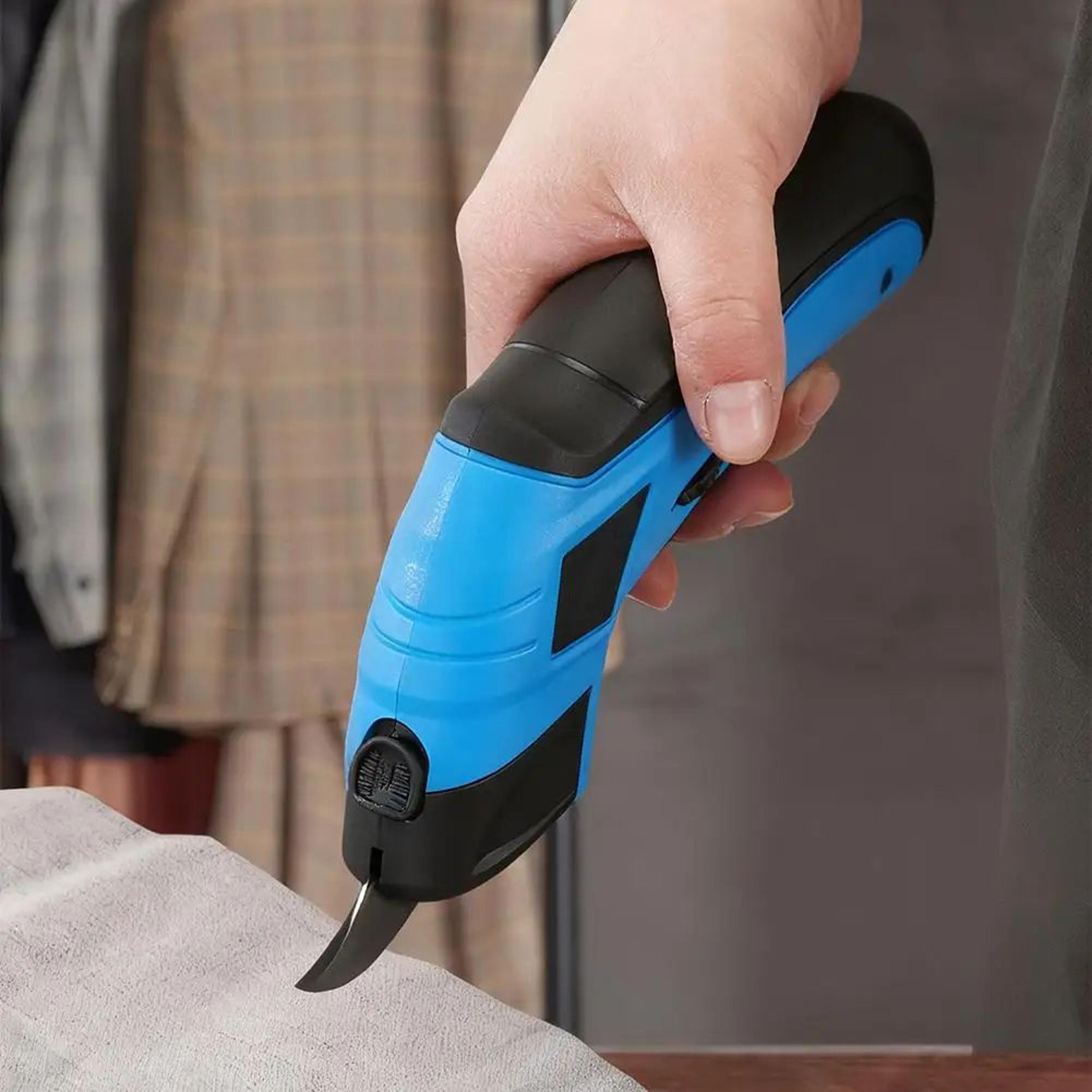 SwiftCut Cordless Electric Fabric Scissors  Rechargeable Tailor Cutting Tool For Sewing 5