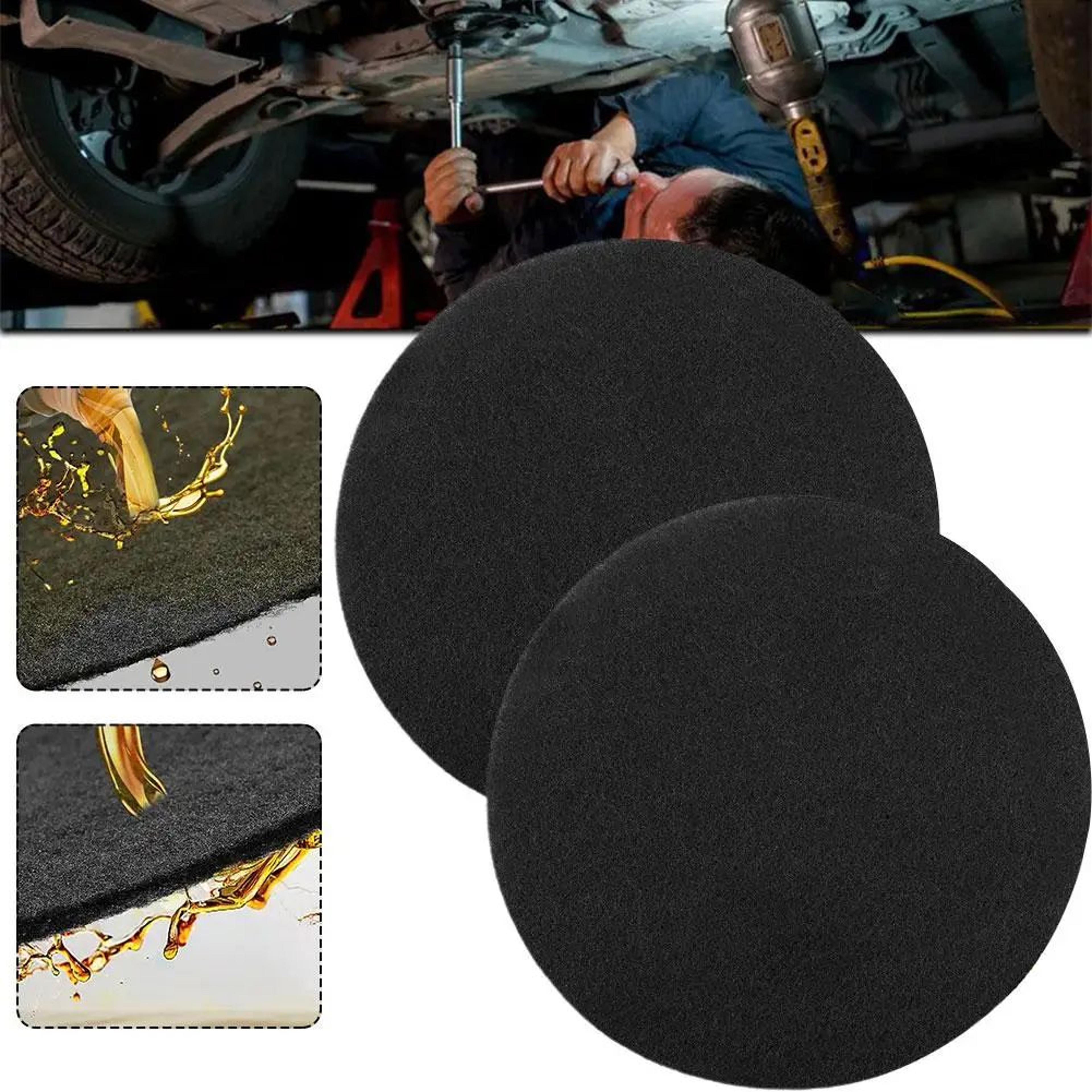 CleanFlow 38cm Oil Drain Splash Pad Set  NoSplatter Oil Change Pad For Cars 0