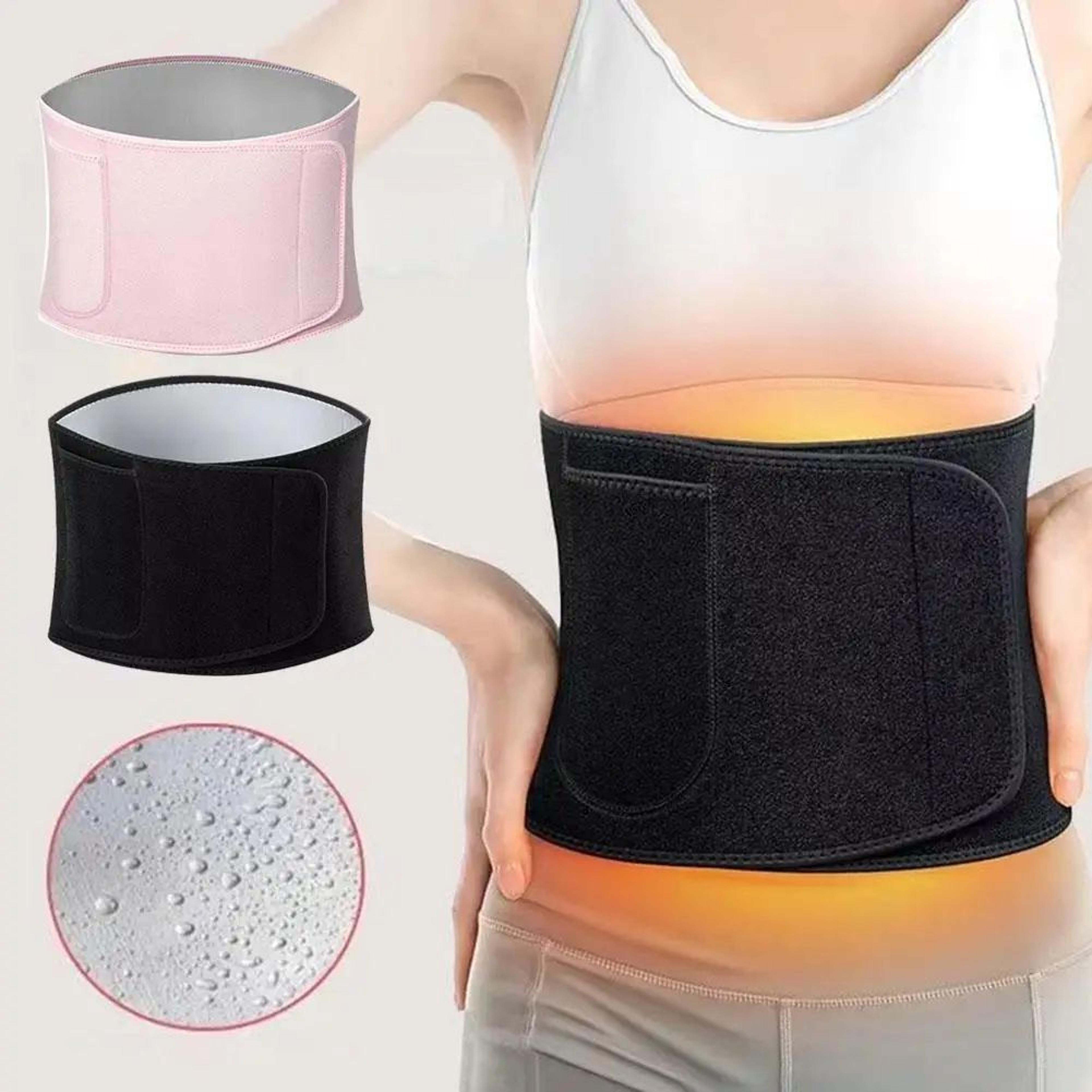 SweatCore Fitness Waist Belt  SweatEnhancing Workout Wrap For Running  Yoga 1