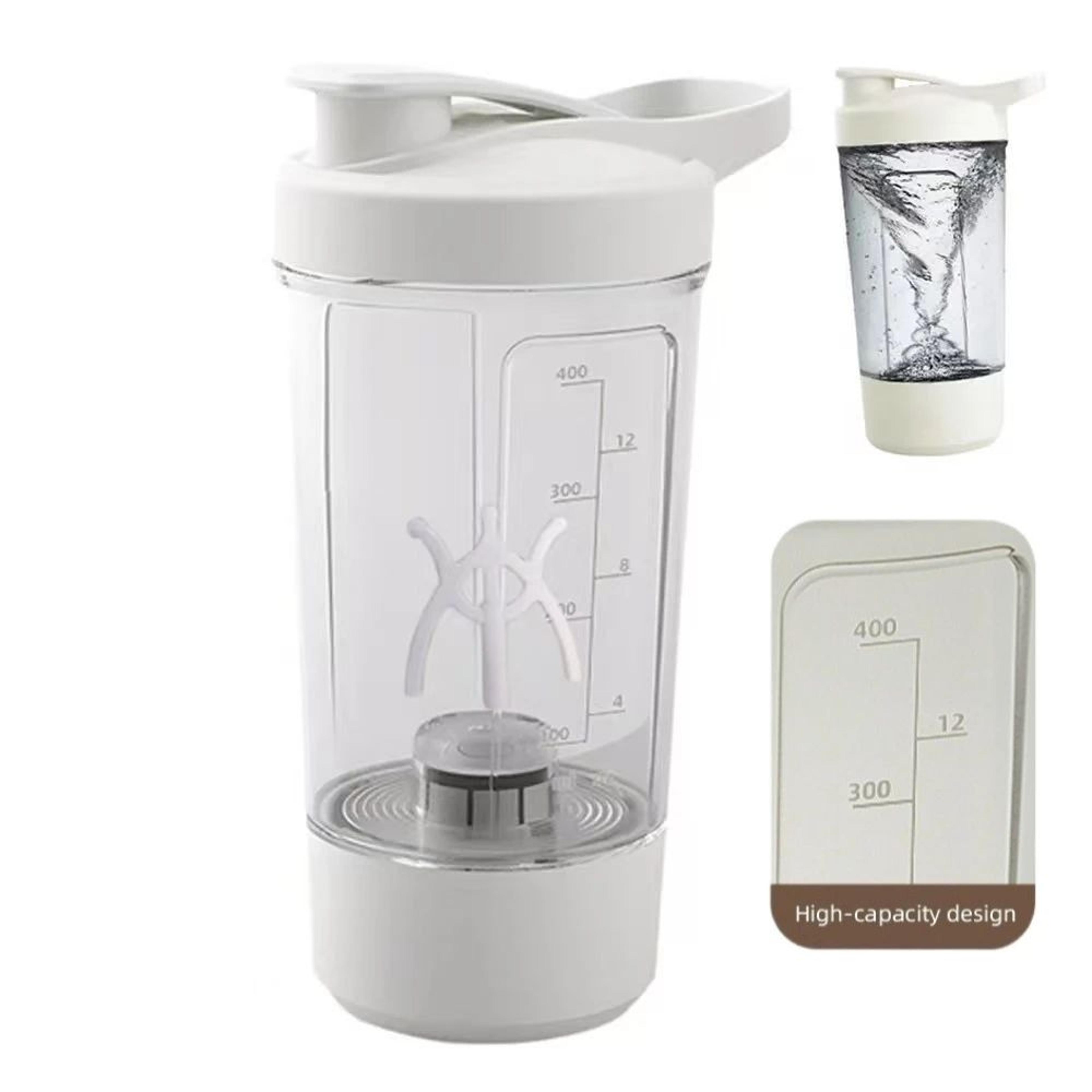 MixMate Electric SelfStirring Shaker Mug  USB Rechargeable Protein  Milkshake Cup 15 Oz 0