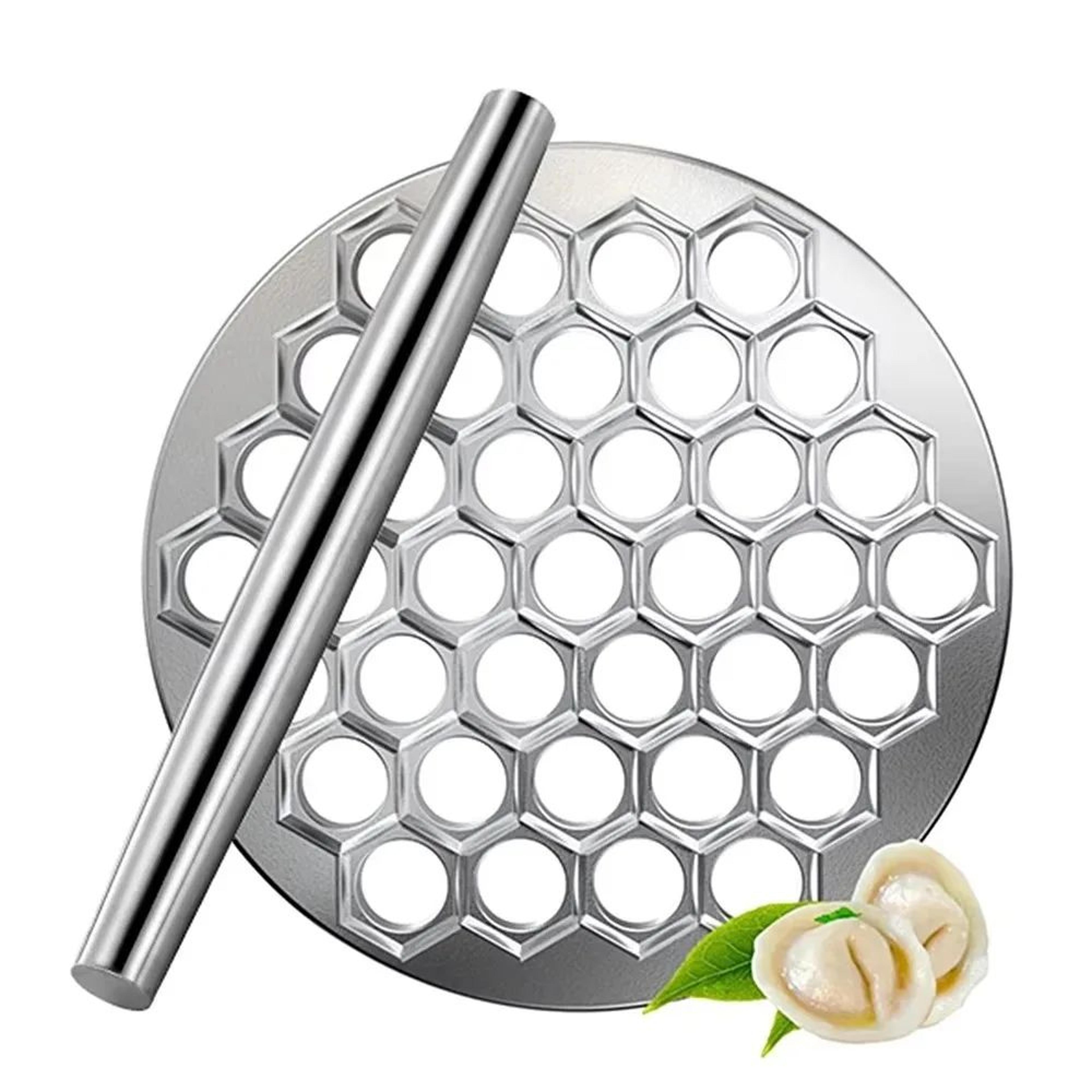 37Hole Russian Ravioli Maker  Aluminum Alloy Pelmeni Dumplings Mold For Fast Uniform Results 6
