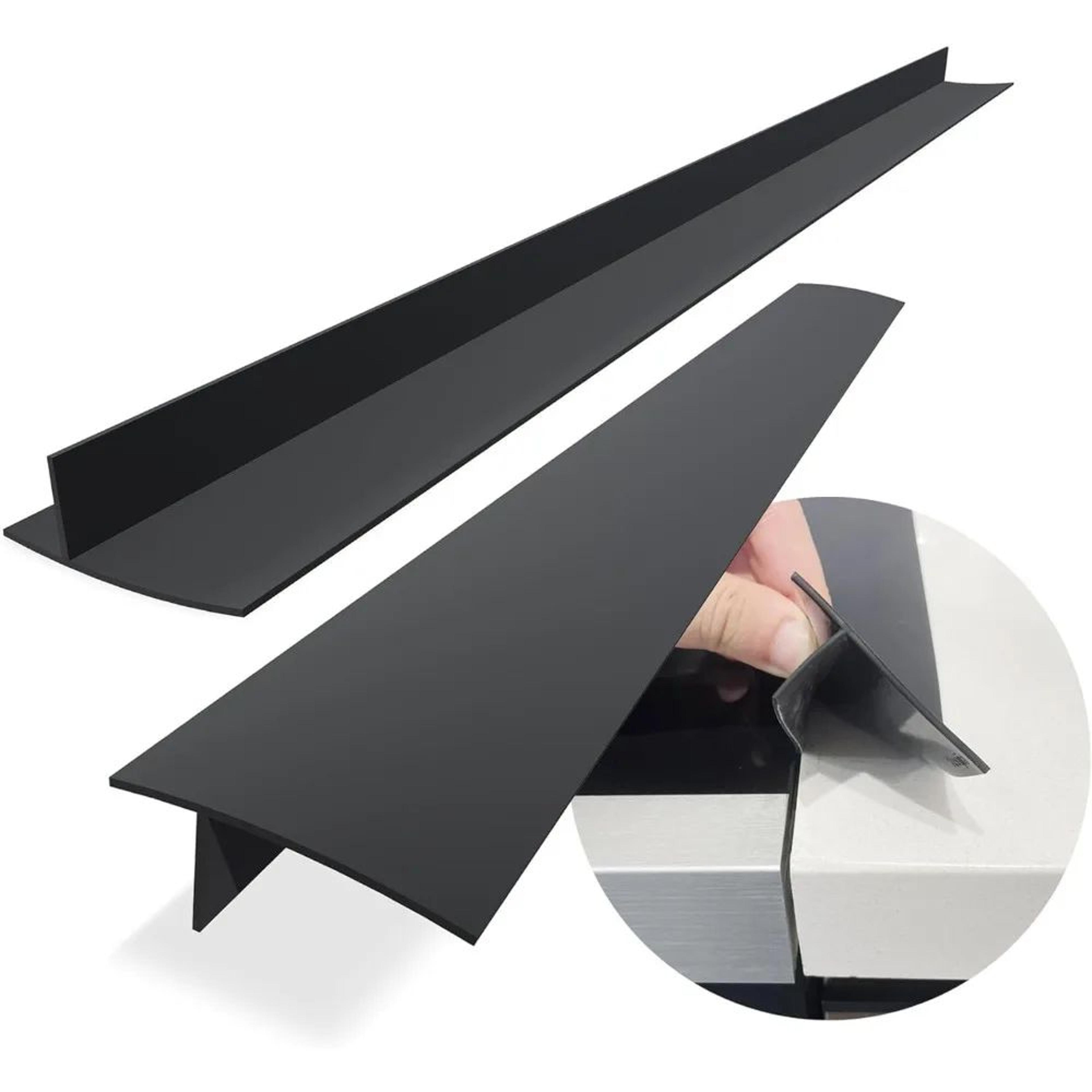 2Pack Silicone Stovetop Gap Covers  HeatResistant Stove Gap Protectors For Cleaner Kitchens 3