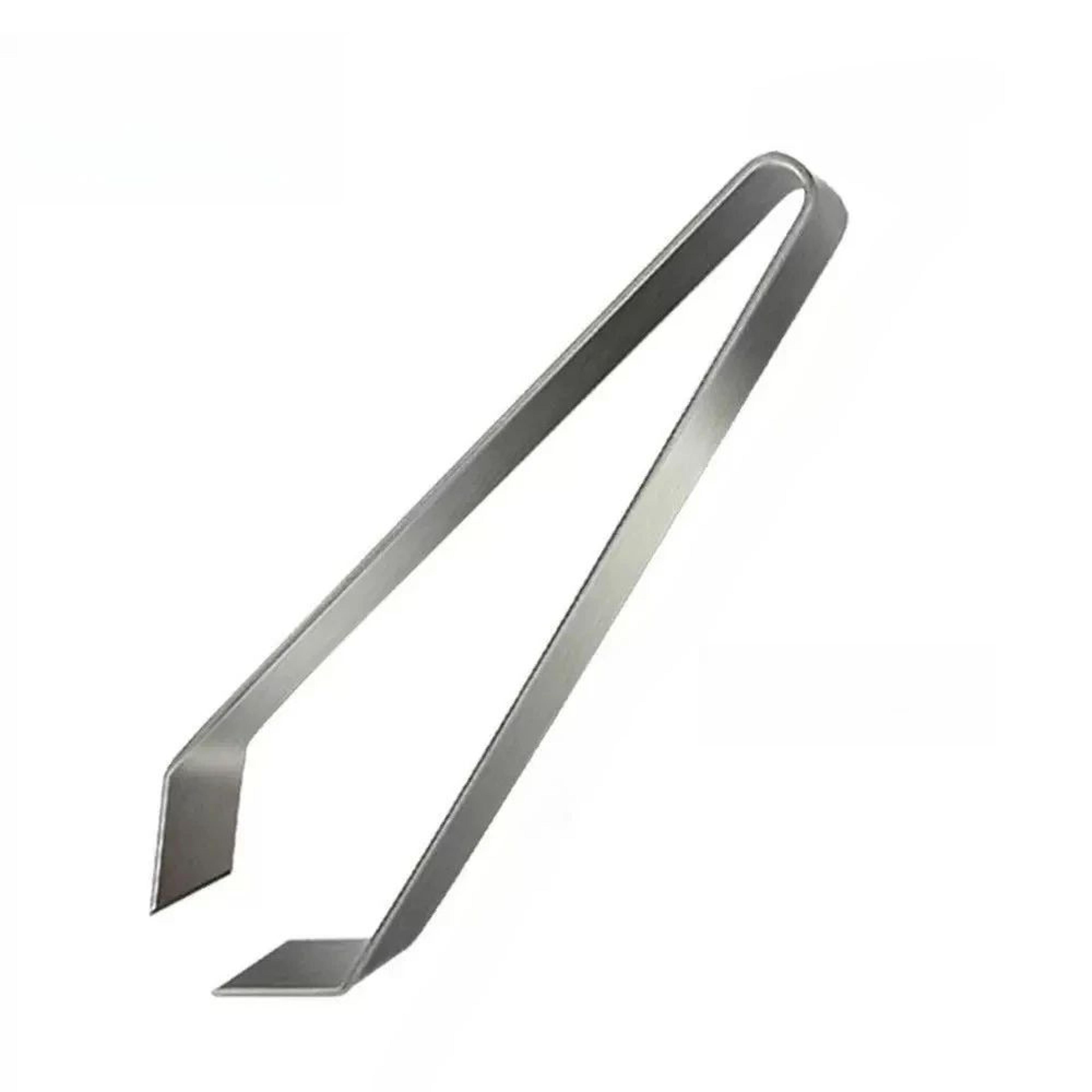 Stainless Steel Fish Bone Tweezers  Flat  Angled Precision Fish Bone Remover Tool 4