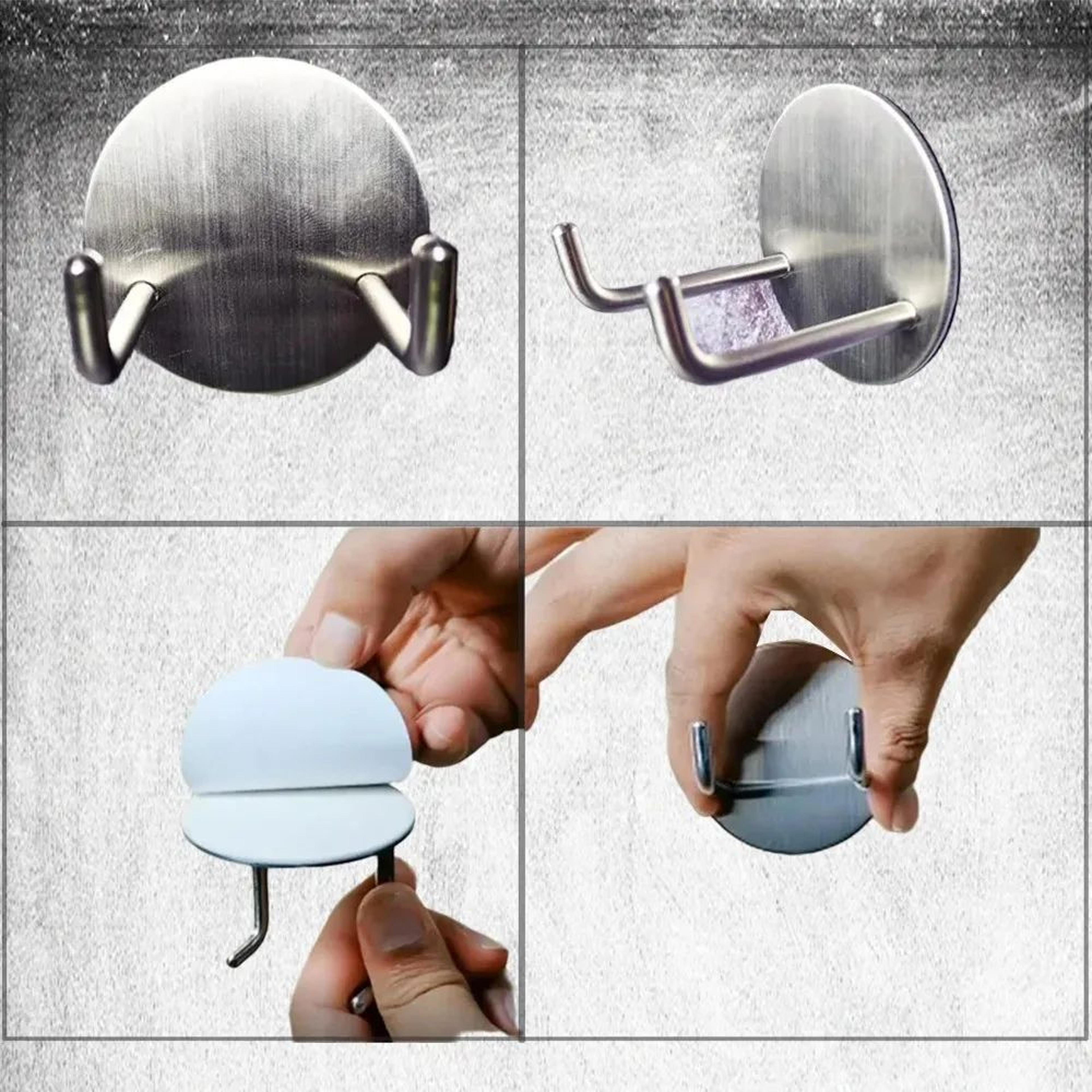 SelfAdhesive Bottomless Portafilter Wall Rack  Coffee Portafilter Holder For 5158mm Espresso Tools 3