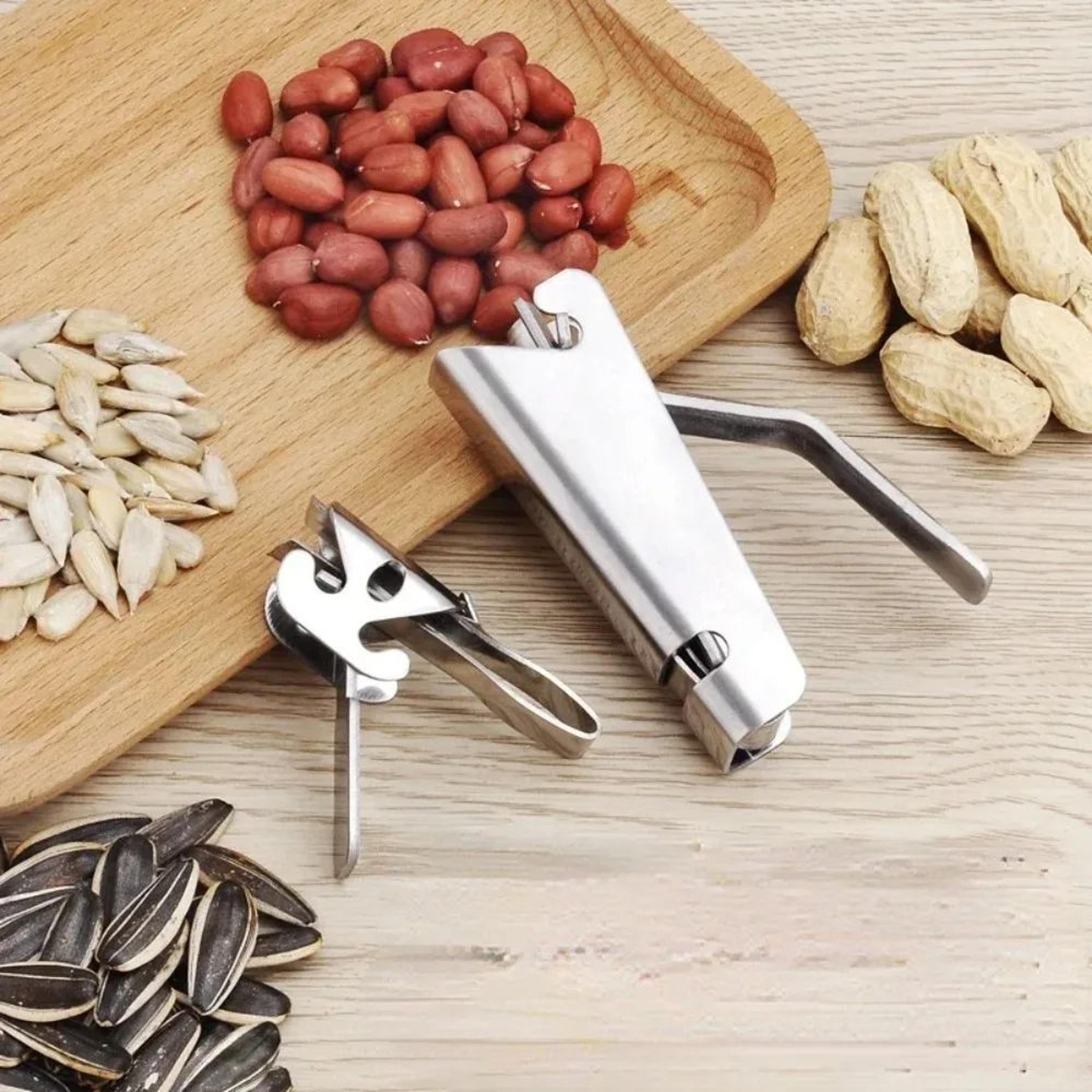 Stainless Steel Nut  Seed Sheller  MultiUse Sunflower Seed And Pistachio Opener Tool 0