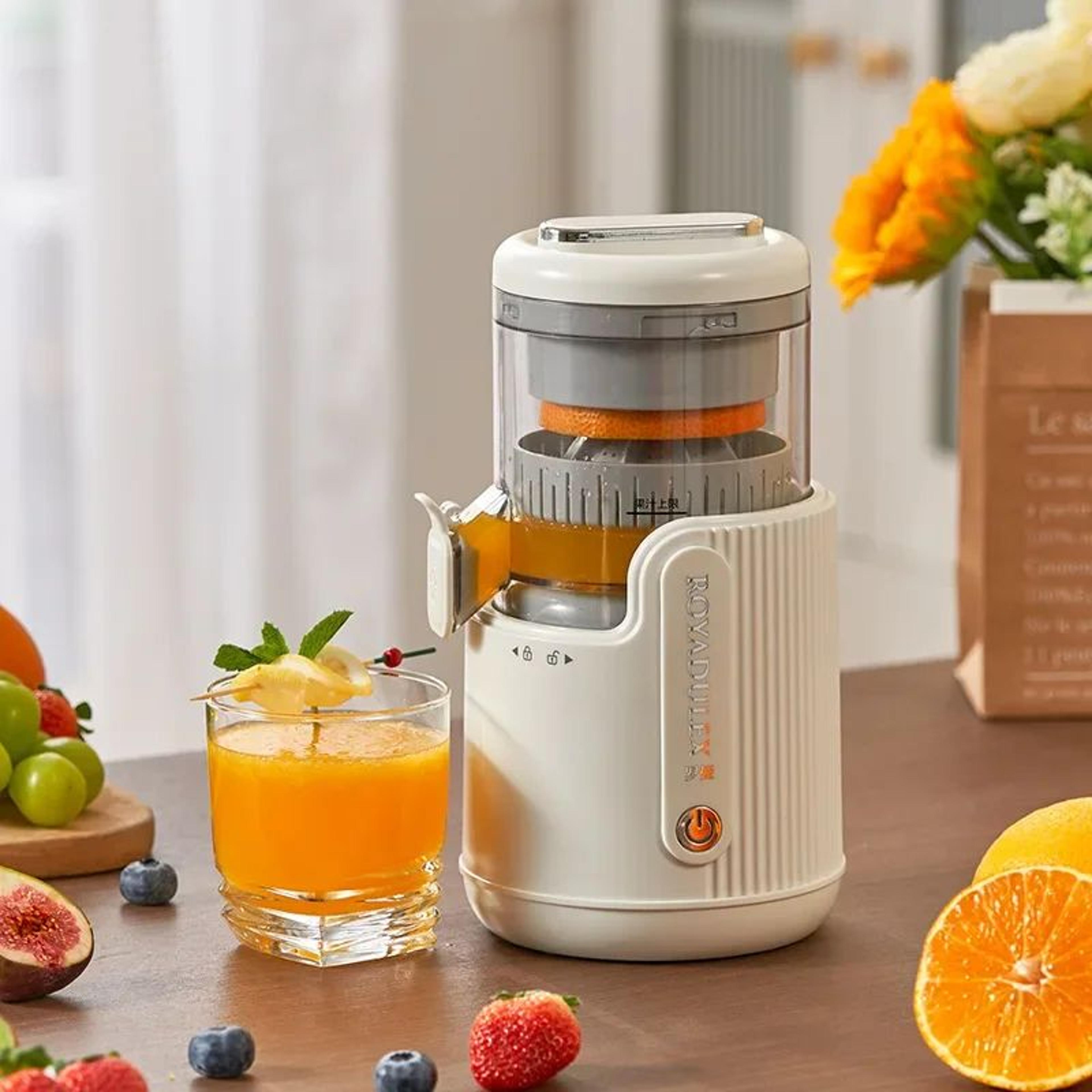 LargeDiameter Orange Juicer With Pulp Separator  Manual Citrus  Fruit Juicing Machine 1