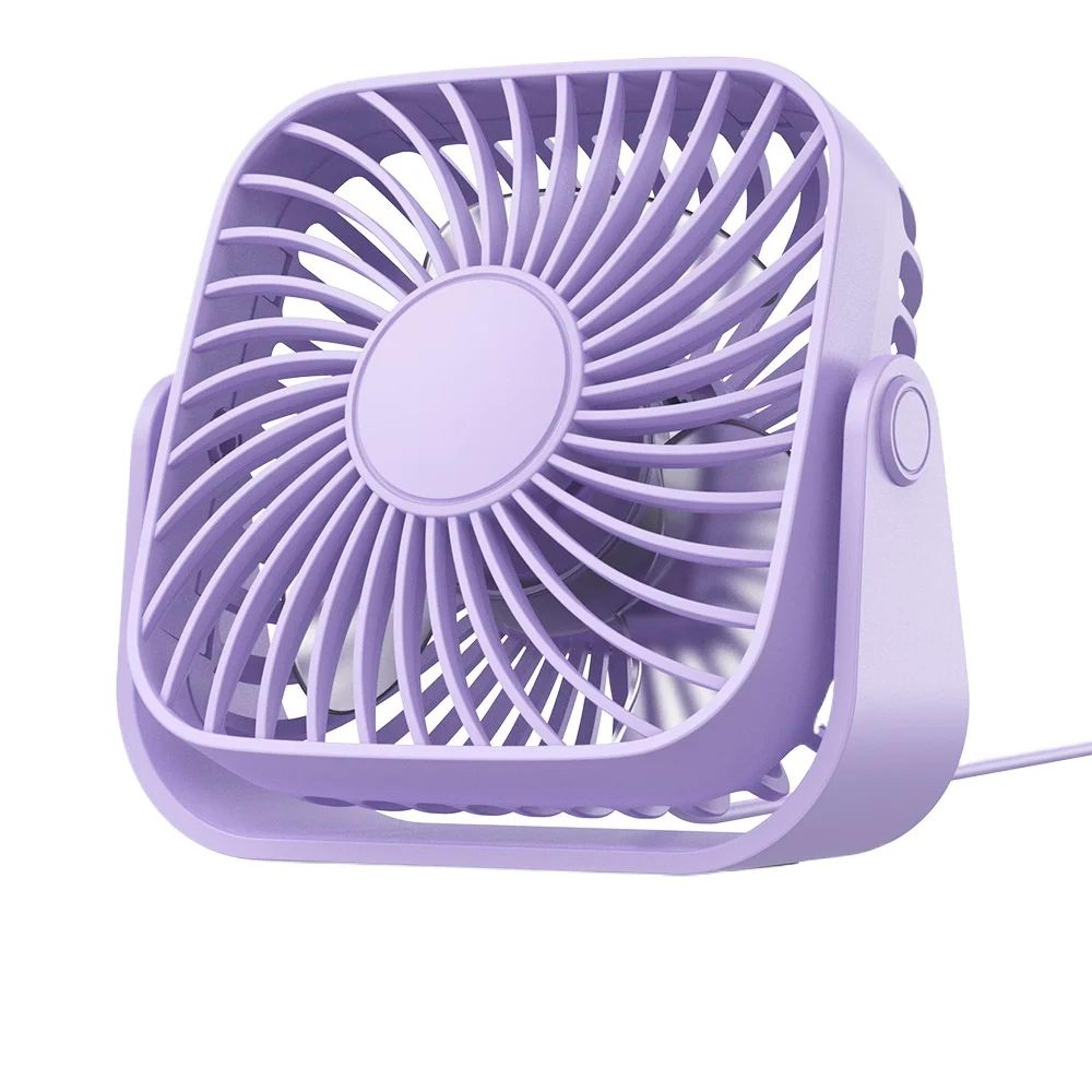 USB Mini Desk Fan  Compact Wired Desktop Table Fan For Office Dorm  Home 0