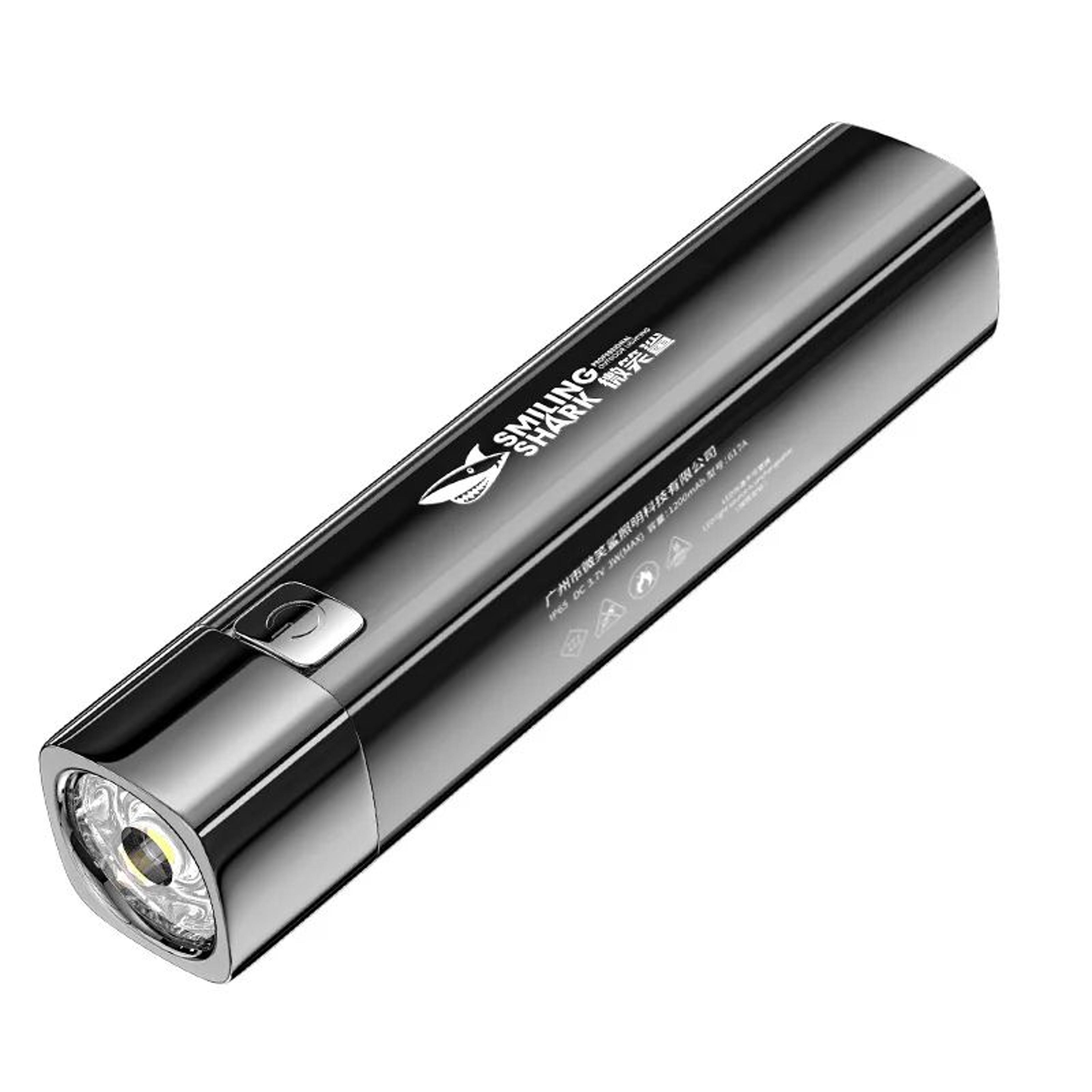 2in1 Mini Tactical Flashlight Power Bank  LED Flashlight Power Bank With 400LM Brightness  USB Rech 3