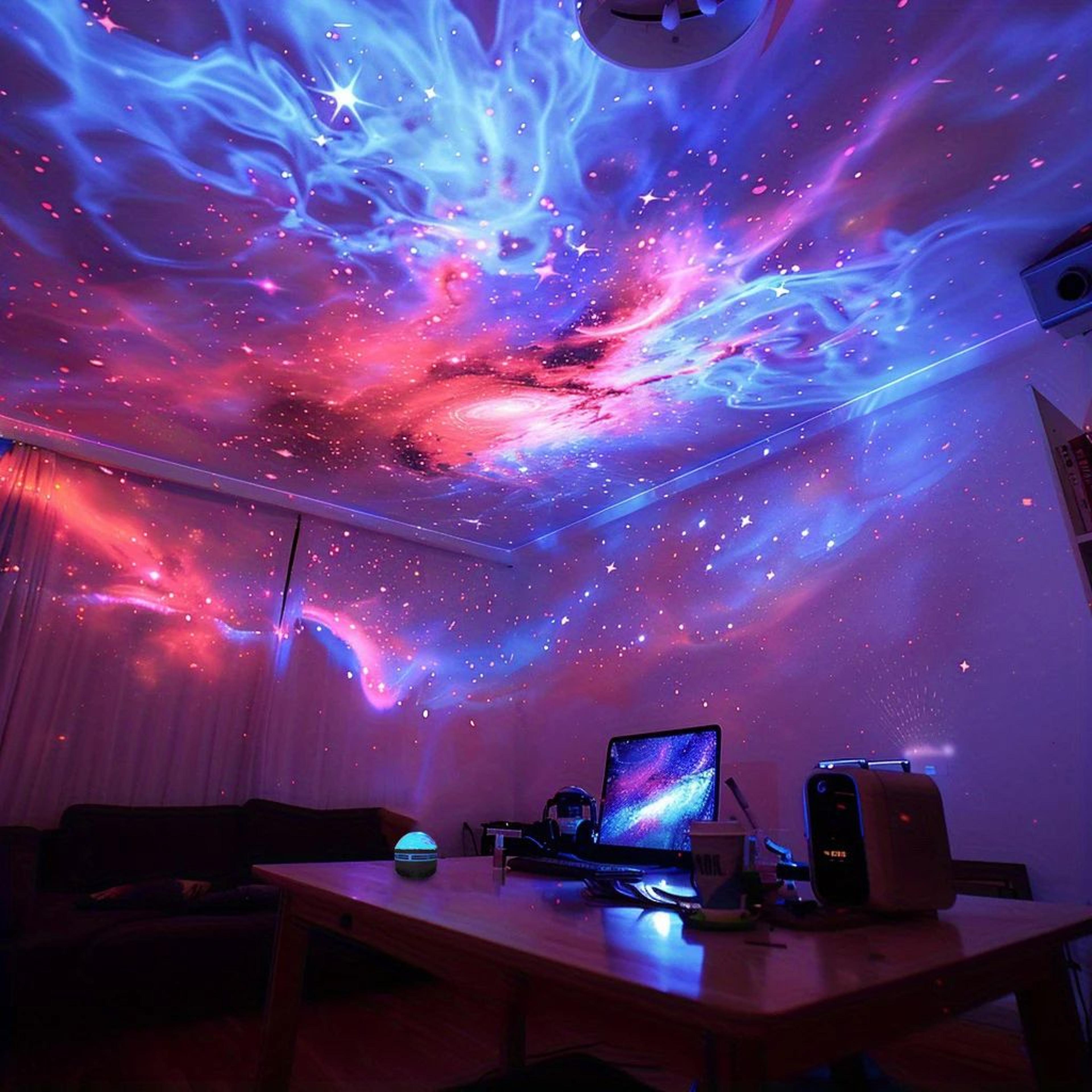 Northern Lights Star Projector  Aurora Borealis Projector With 7 Modes Remote Control  USB Power 3