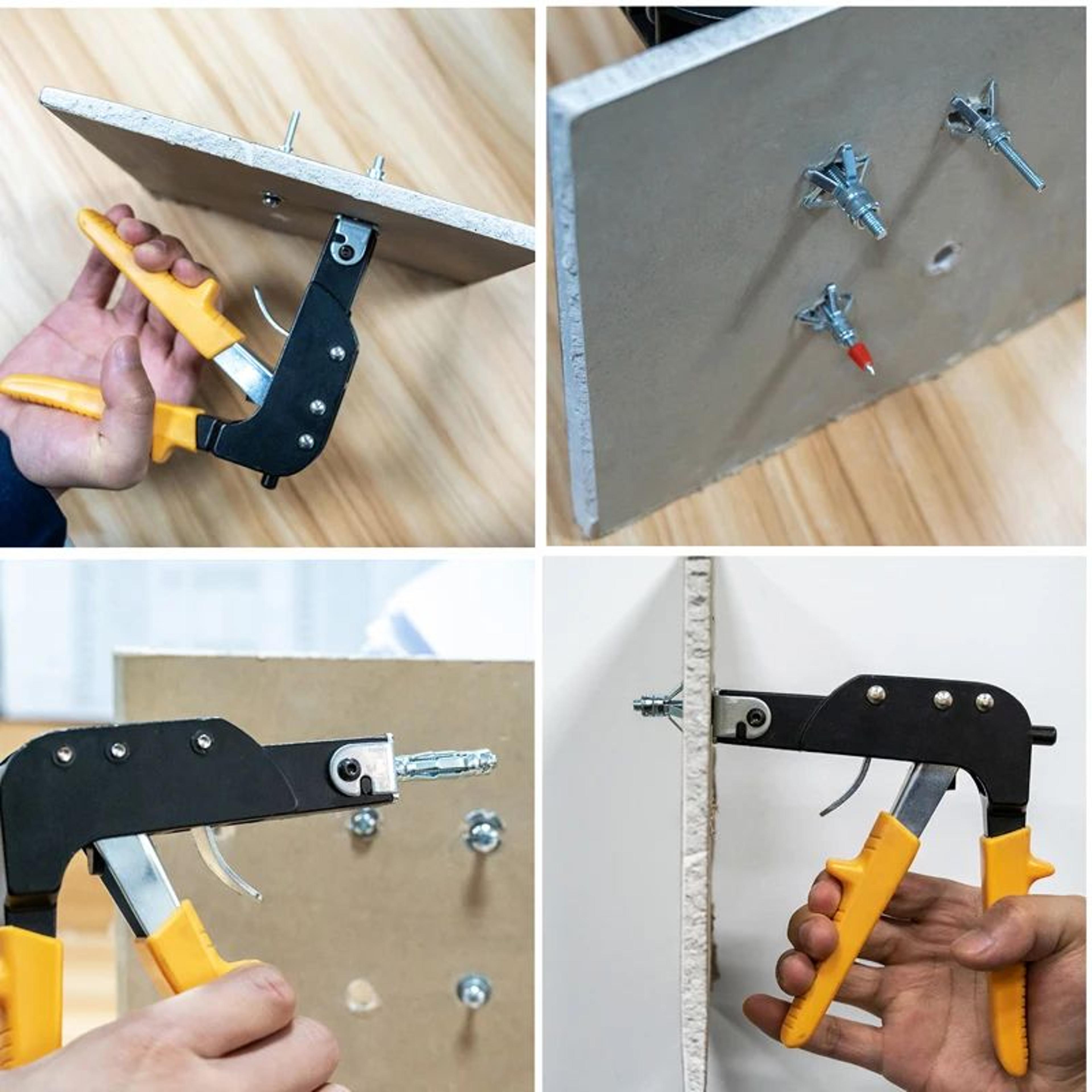 Heavy Duty Hollow Wall Anchor Gun  Hollow Wall Anchor Tool For Secure Plasterboard Fixings 7