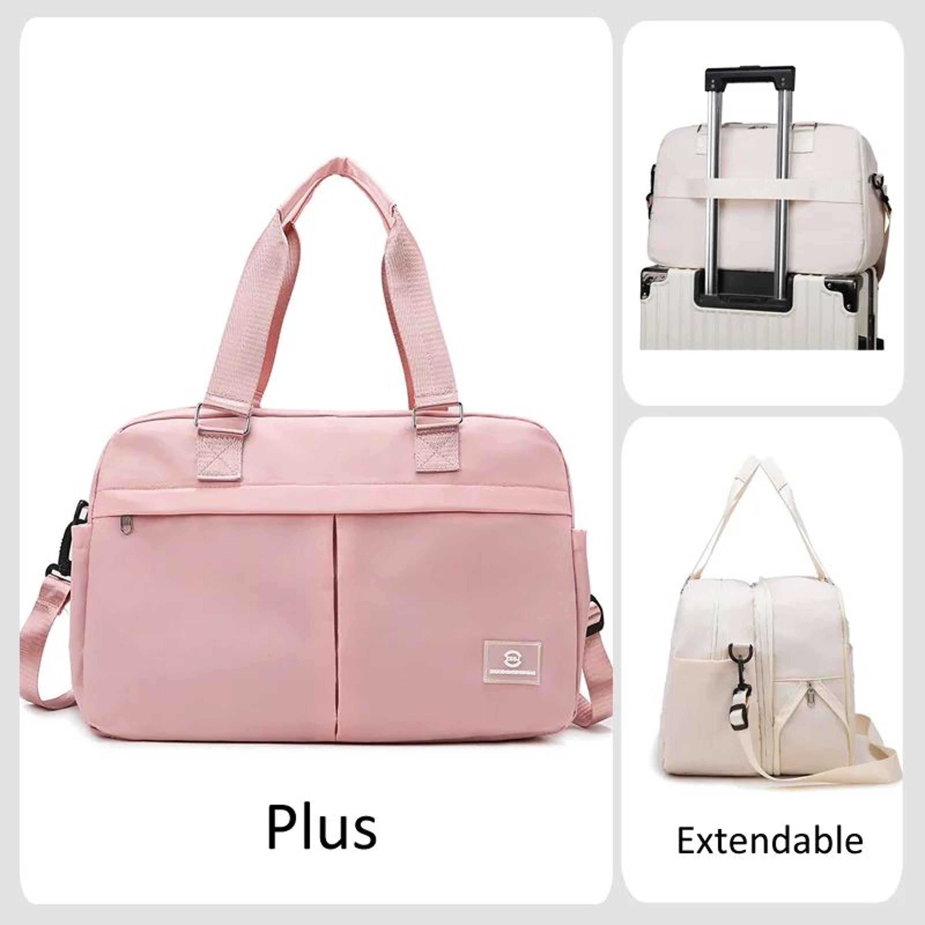 Extendable Travel Duffle Bag  Expandable Travel Bag CarryOn With MultiLayer Storage For Weekend Tri 12