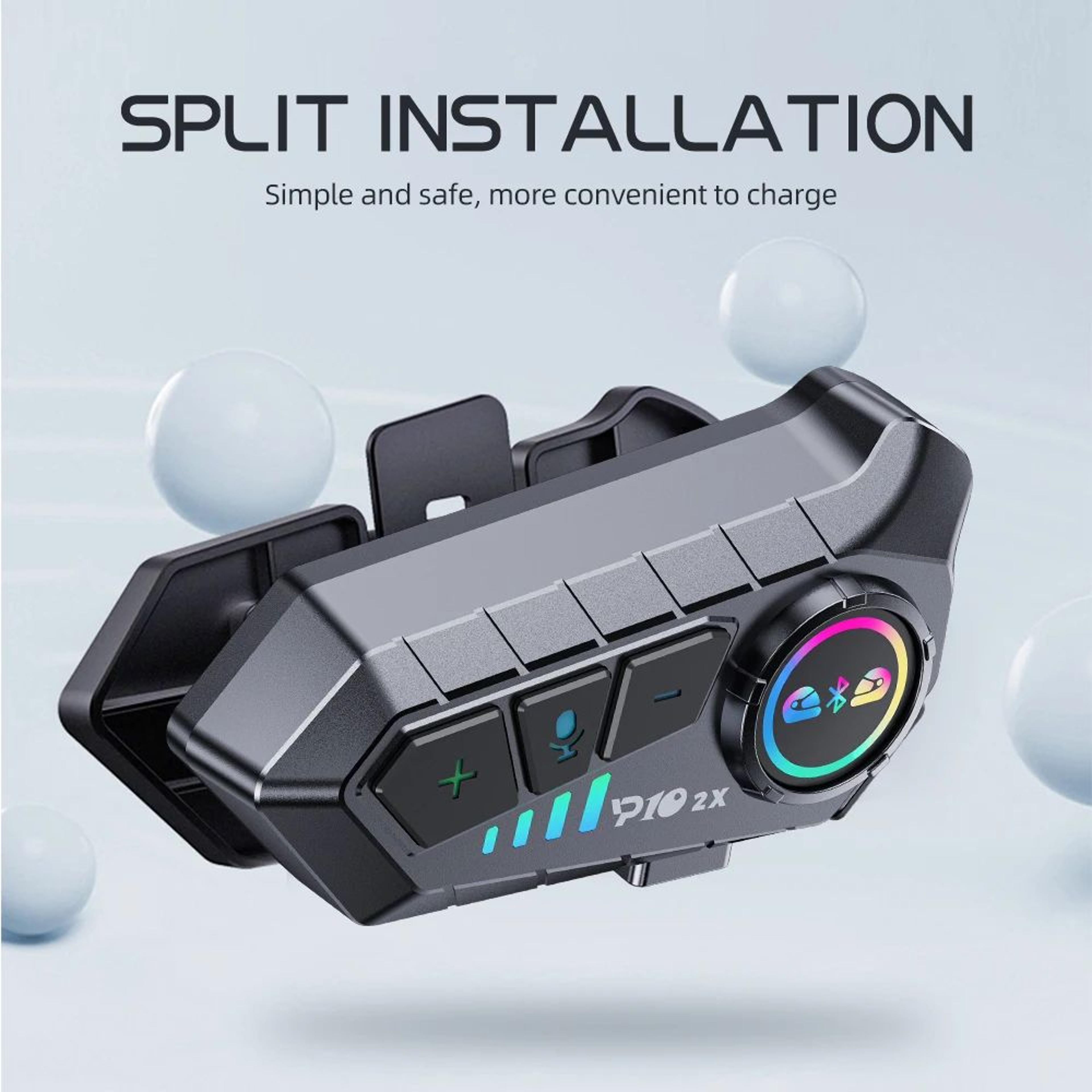 Kebidumei YP10 Bluetooth Motorcycle Helmet Intercom  Motorcycle Helmet Intercom With Bluetooth 53   1