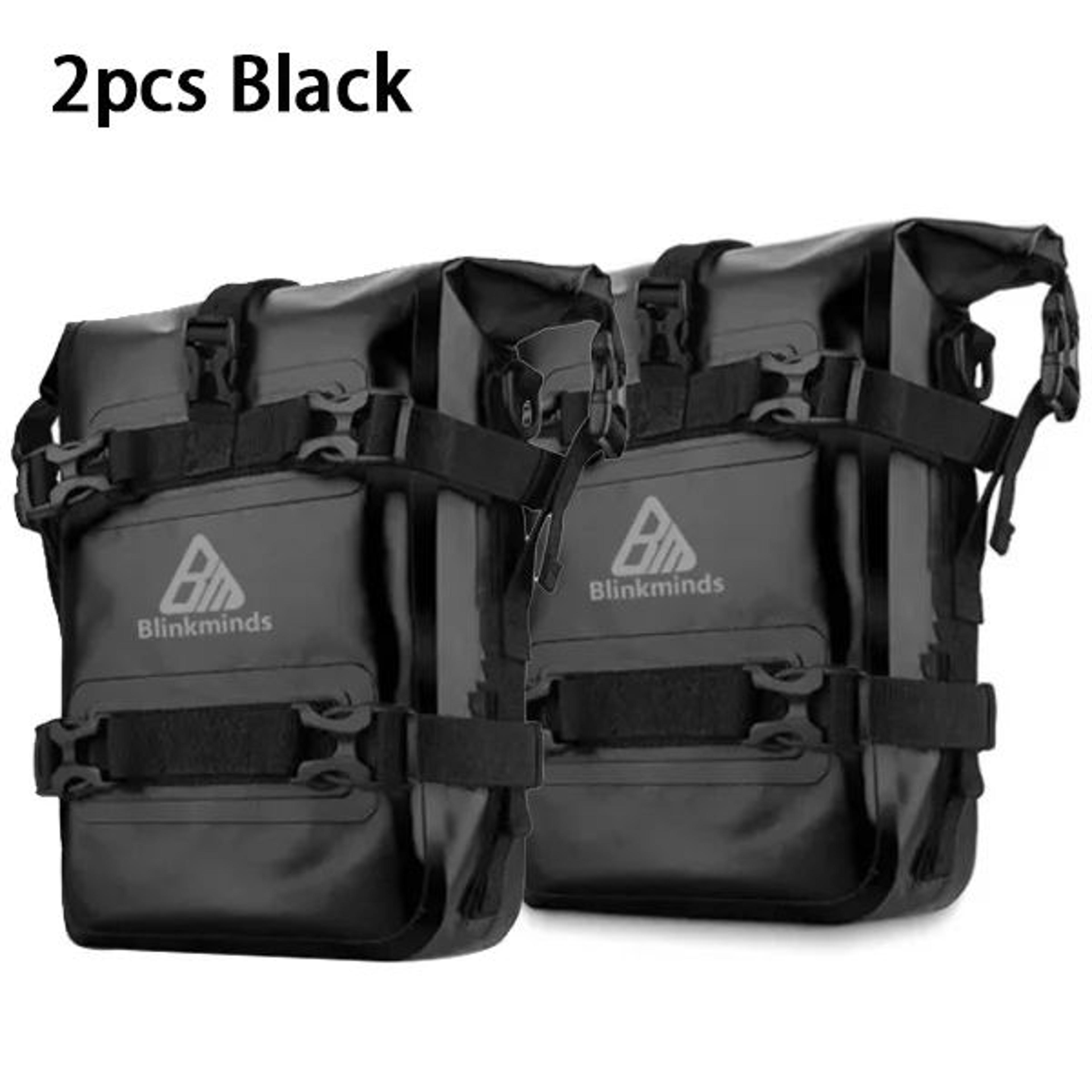 Waterproof Motorcycle Bumper Bag For Crash Bars  Tool  Repair Storage For Adventure Bikes 10