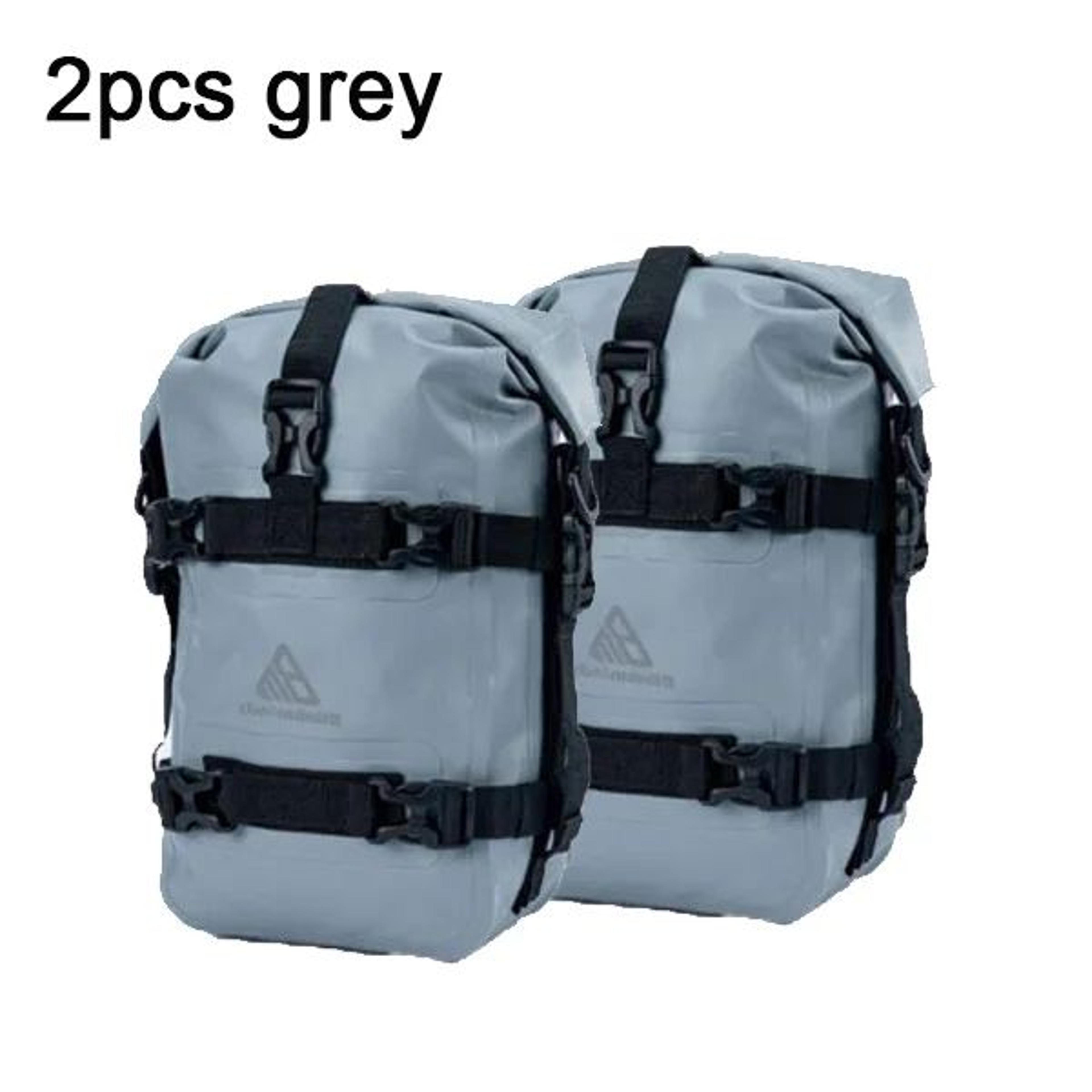 Waterproof Motorcycle Bumper Bag For Crash Bars  Tool  Repair Storage For Adventure Bikes 12