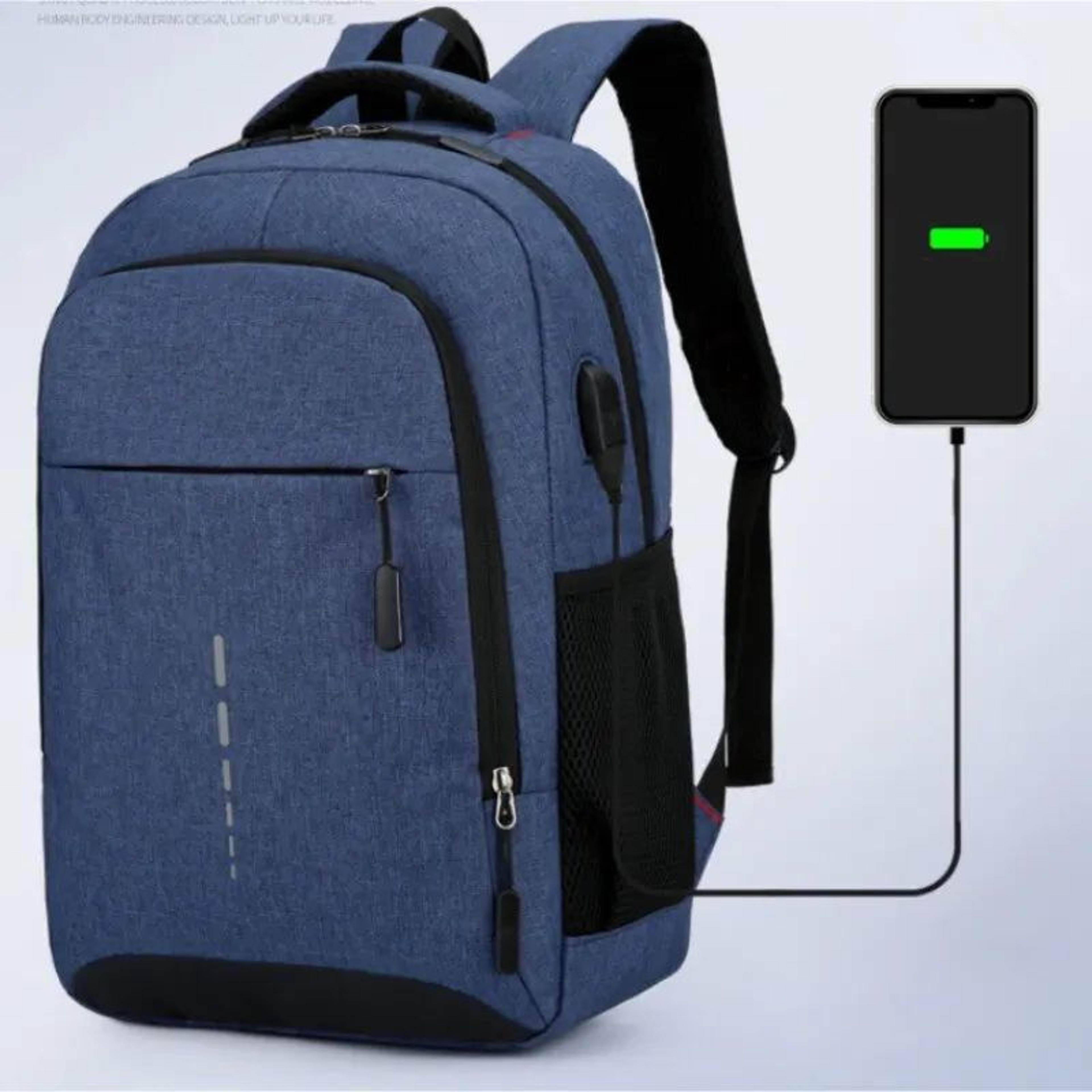 Modern Large Capacity Laptop Backpack  Minimalist Travel  Student Computer Bag 0