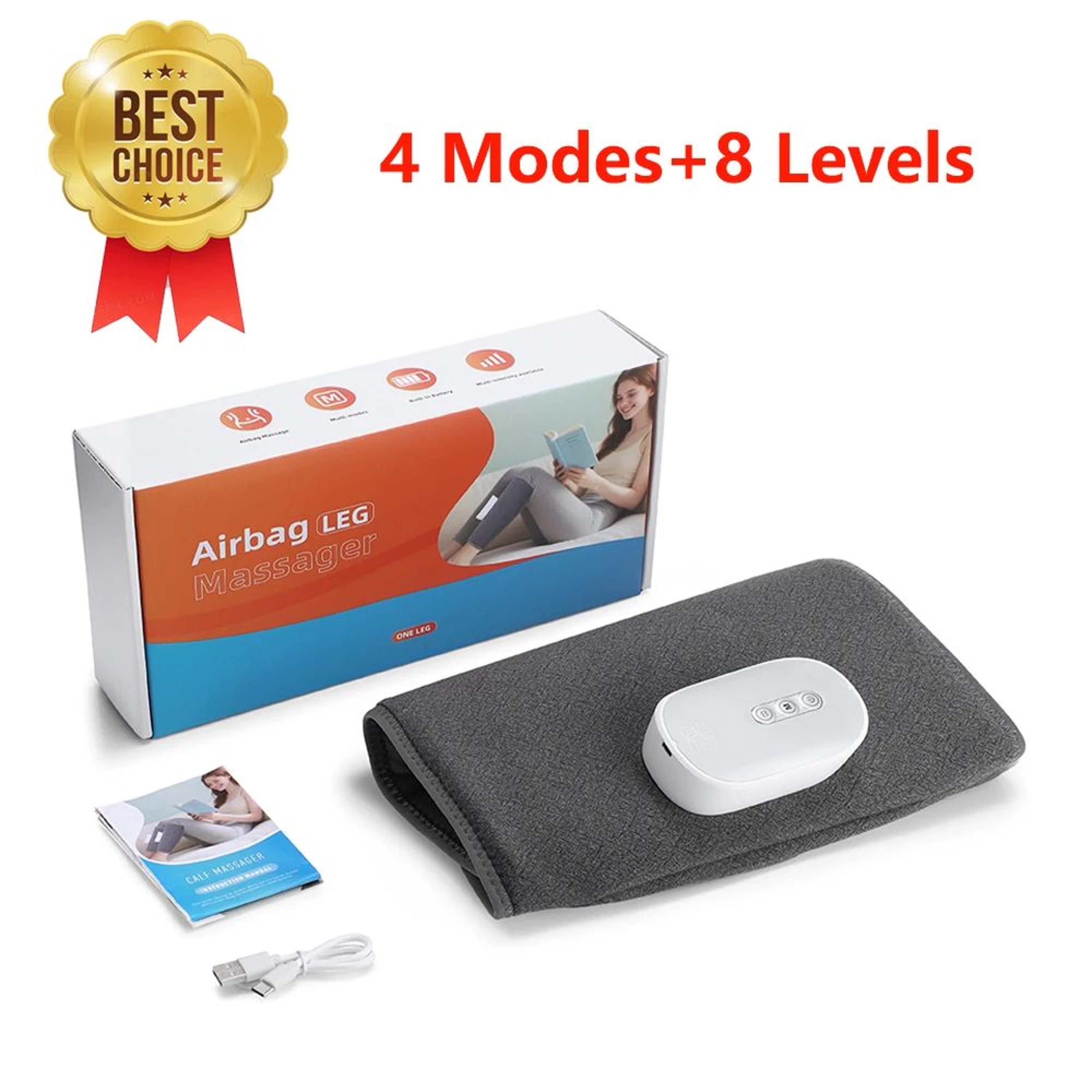 Wireless 360 Air Pressure Calf Massager  Compression Leg Therapy For Muscle Relief  Circulation 5
