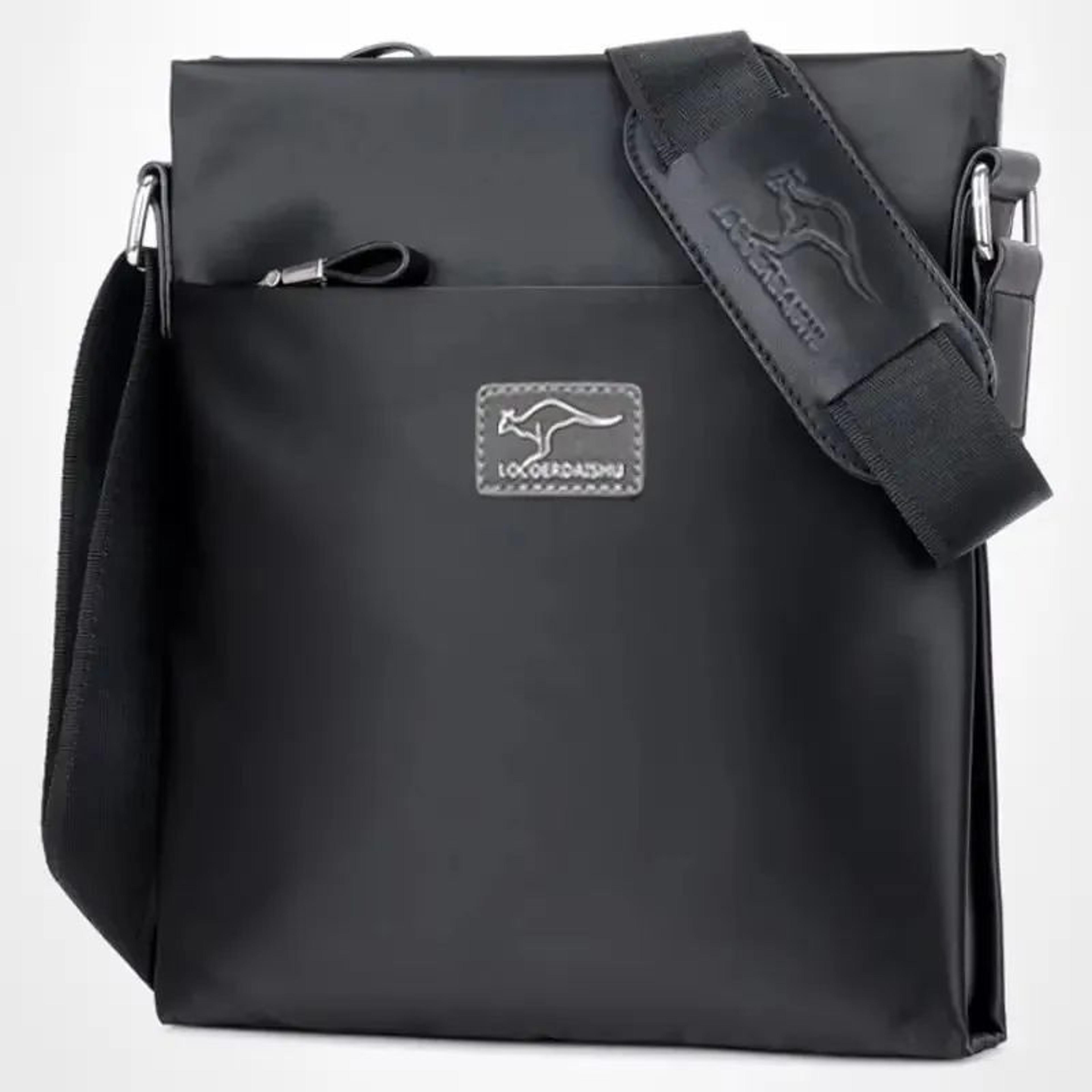 Men Waterproof Crossbody Bag  HighCapacity Oxford Shoulder Bag For Business  Travel 3