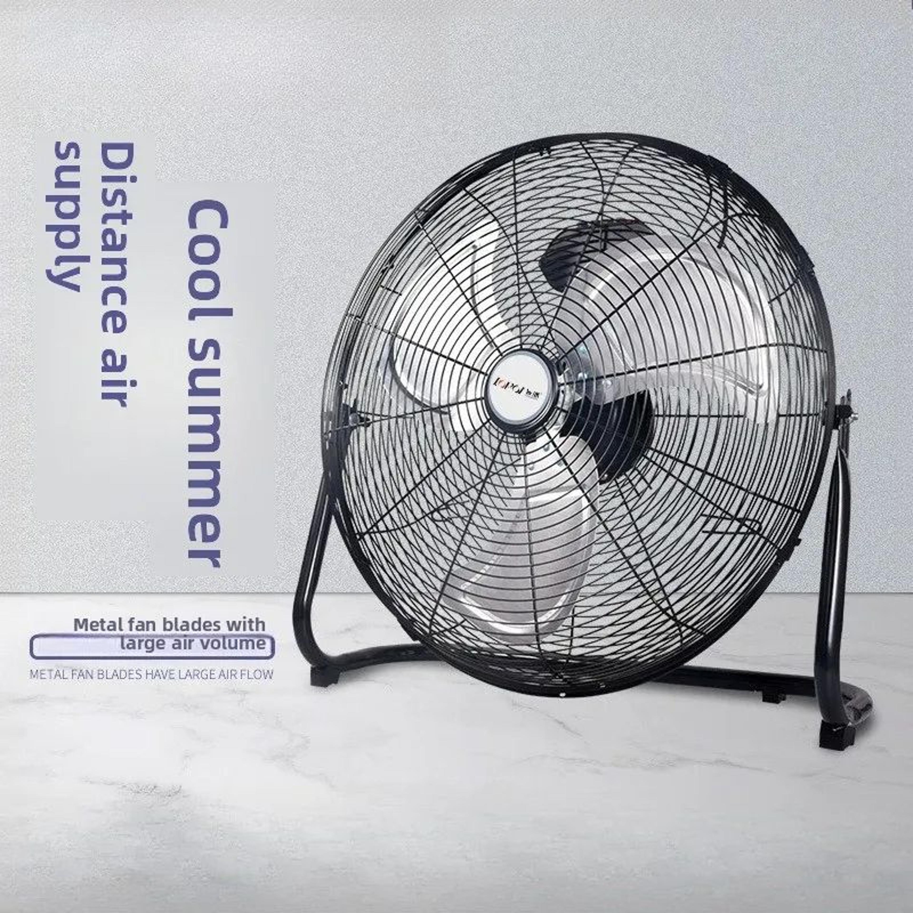 HighPower Pedestal Floor Fan  Quiet Standing Fan For Home  Industrial Use With HeavyDuty Airflow 0