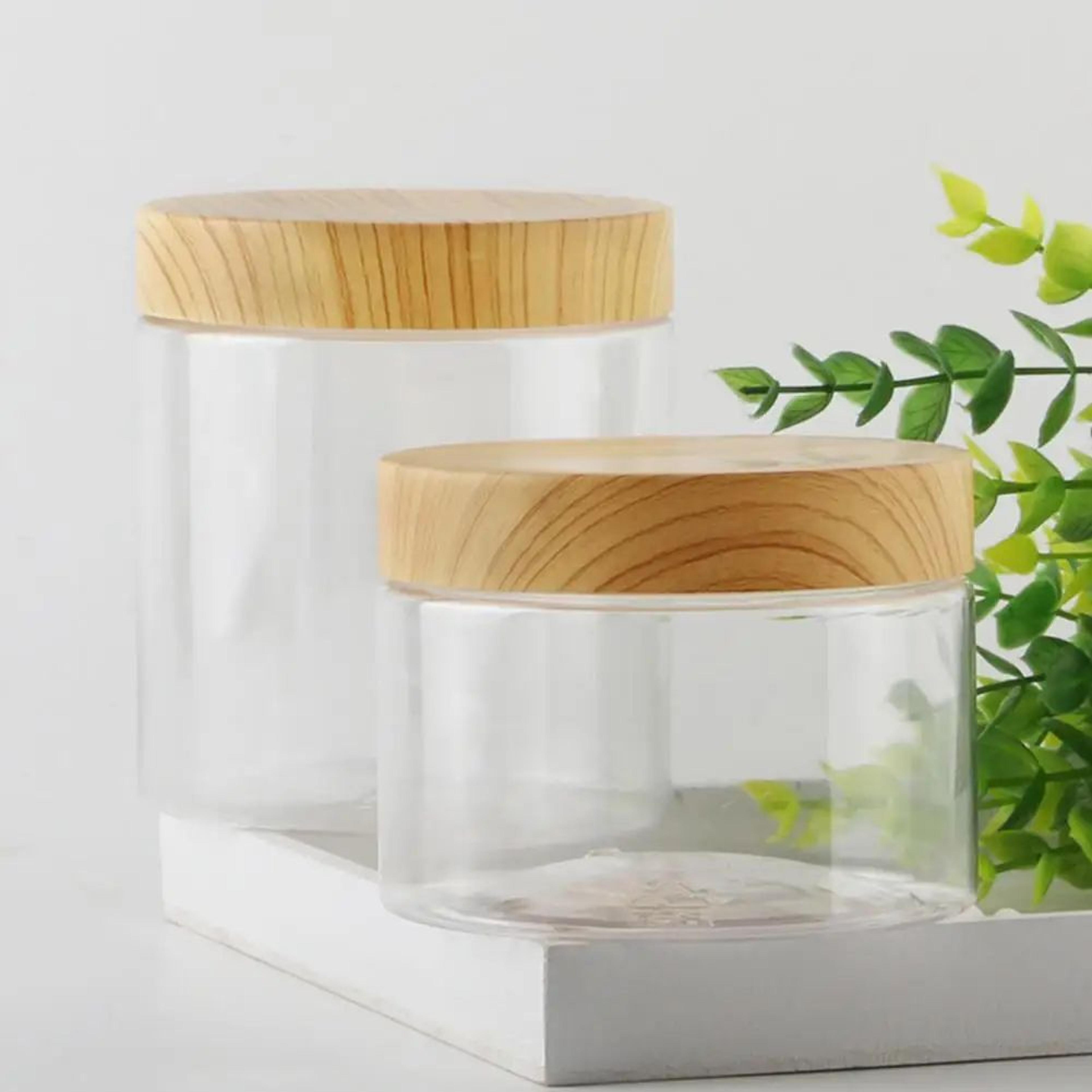Airtight Clear Storage Jar  MoistureProof Kitchen Storage Jar For Spices Grains  Pantry Organizatio 4