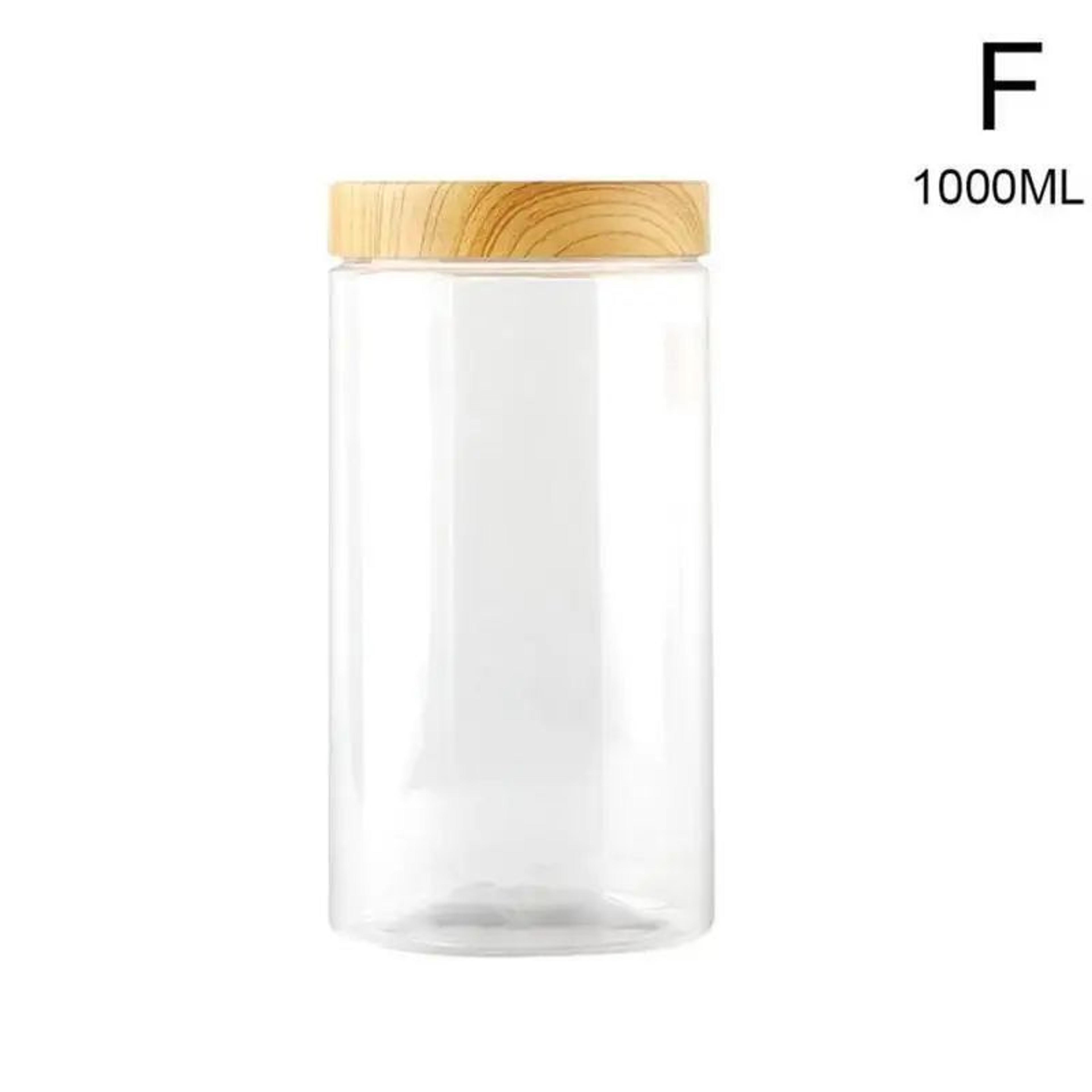 Airtight Clear Storage Jar  MoistureProof Kitchen Storage Jar For Spices Grains  Pantry Organizatio 11