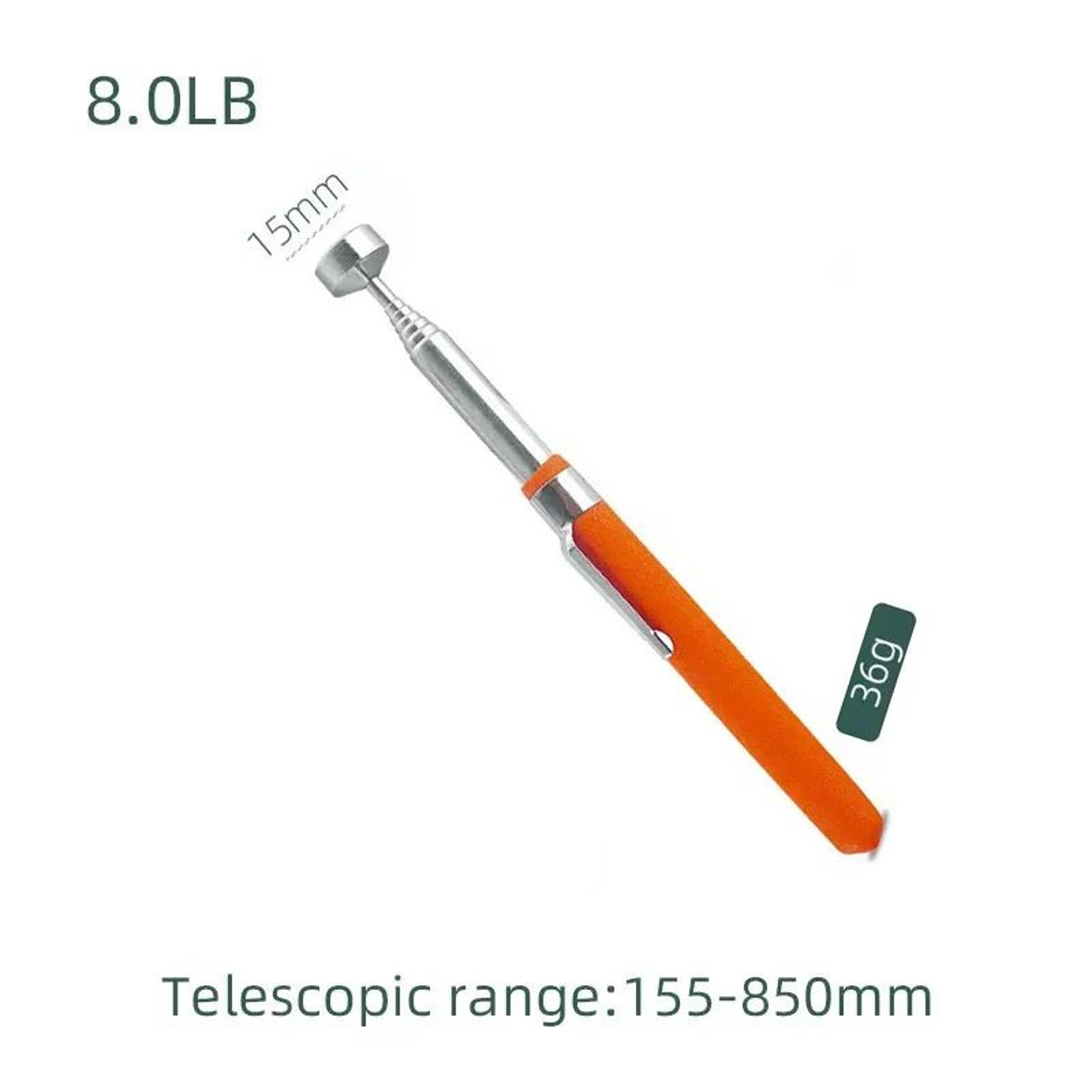 LED Telescopic Magnetic Pickup Pen  Portable Magnetic Pickup Tool For Nuts Bolts  Tight Spaces 8