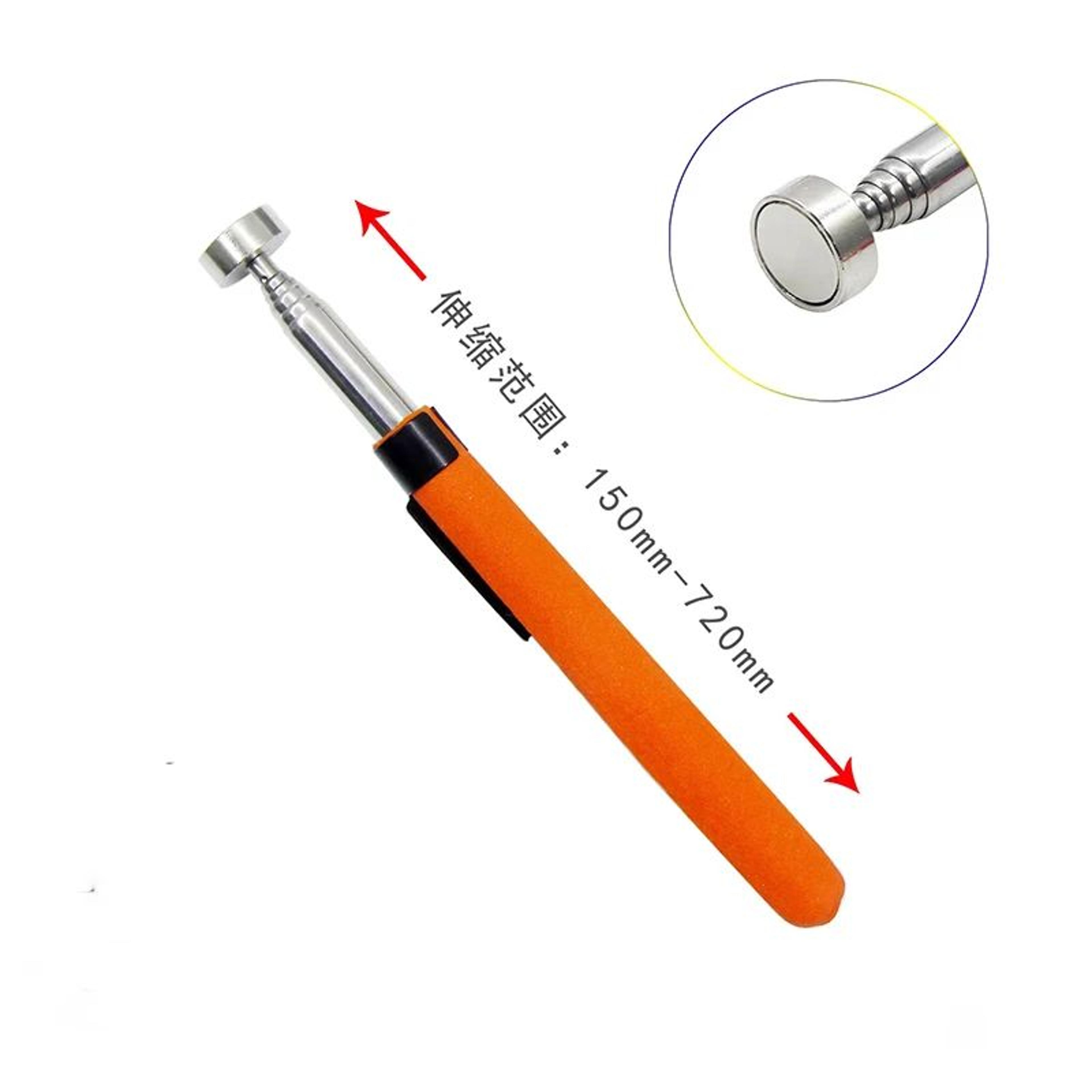 LED Telescopic Magnetic Pickup Pen  Portable Magnetic Pickup Tool For Nuts Bolts  Tight Spaces 9