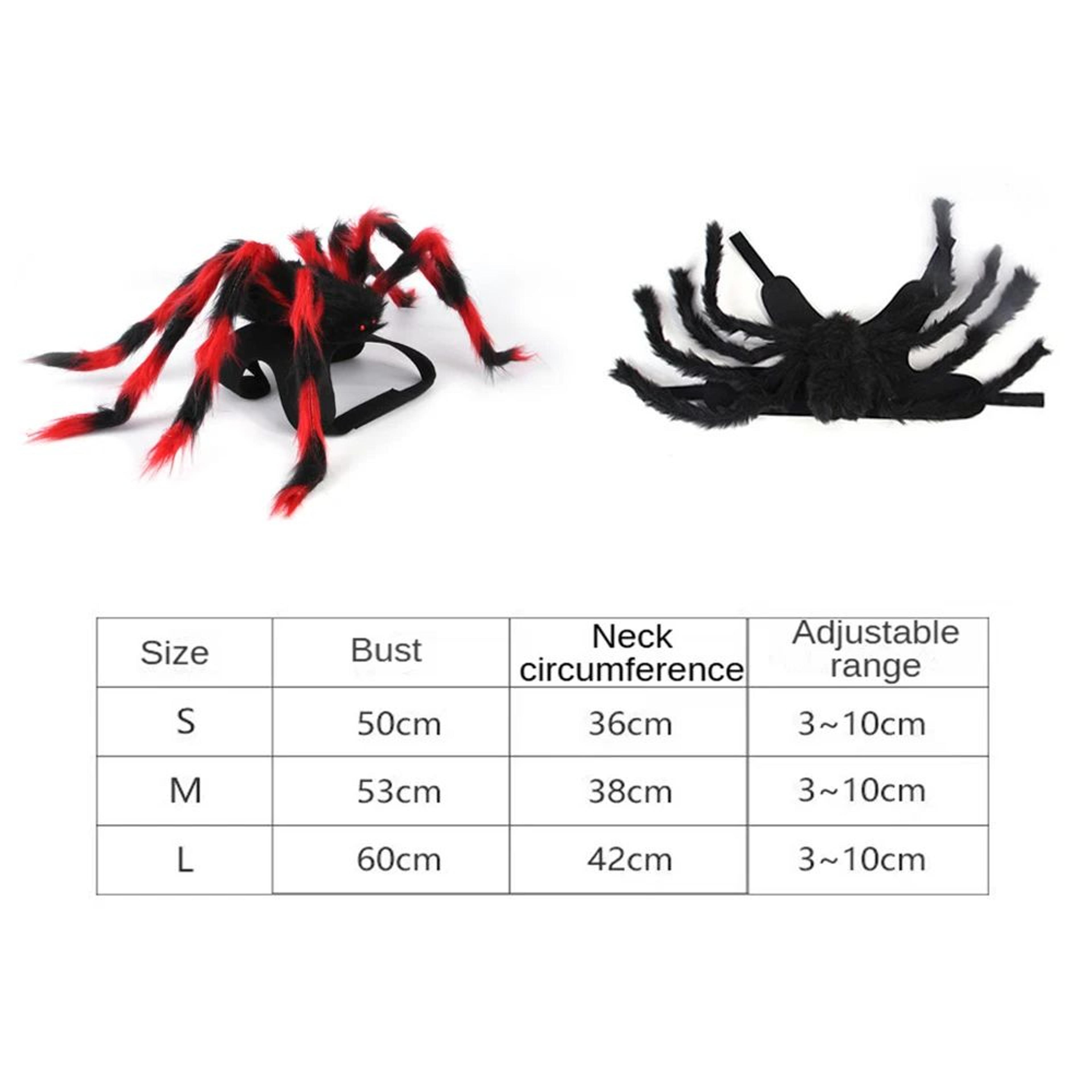 Spooky Wings Pet Costume  Halloween Pet Costume With Bat Wings  Spider Harness For Cats And Dogs 4