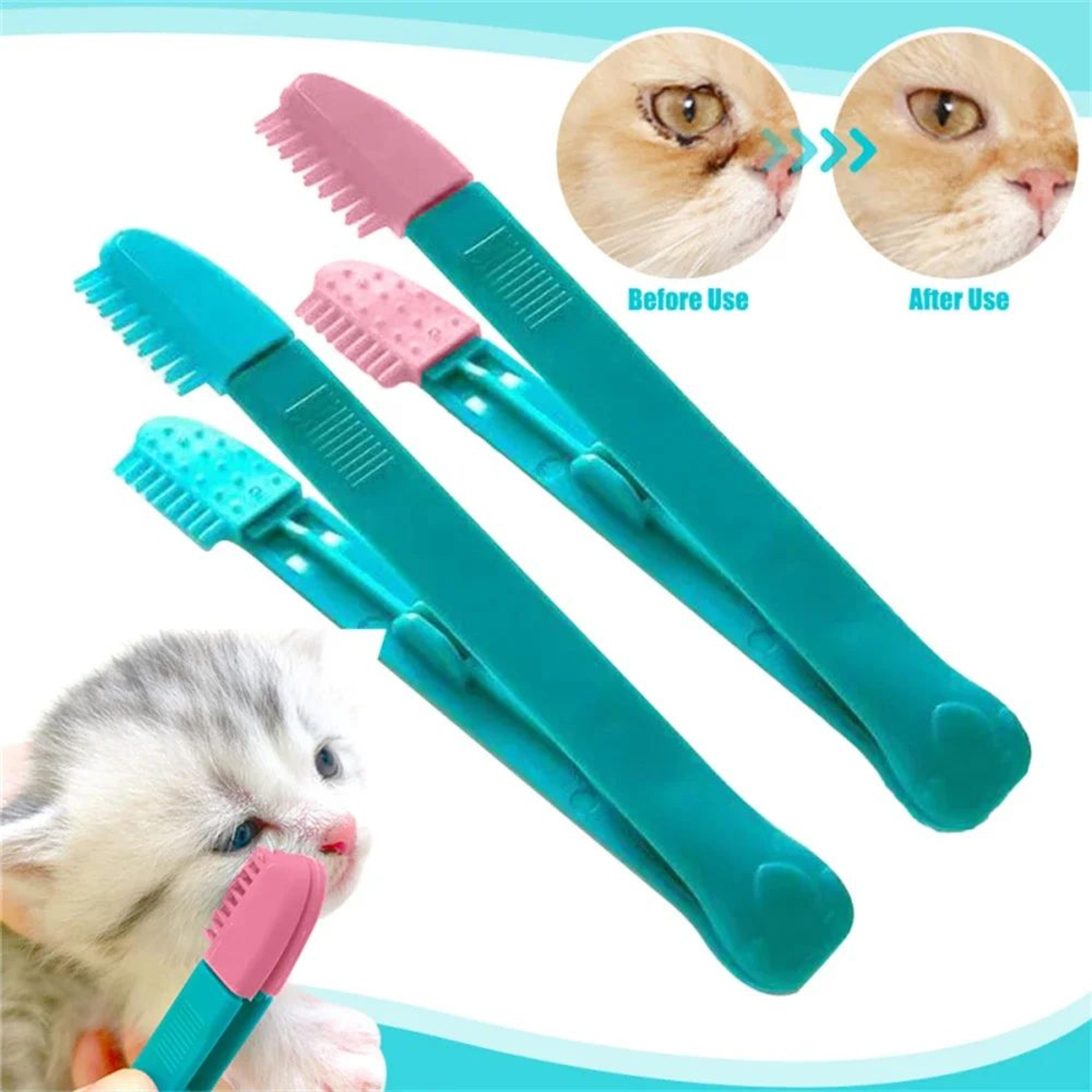 ClearView Gentle Care Brush  Pet Eye Cleaning Tool  Soft Tear Stain Remover For Cats And Dogs 1