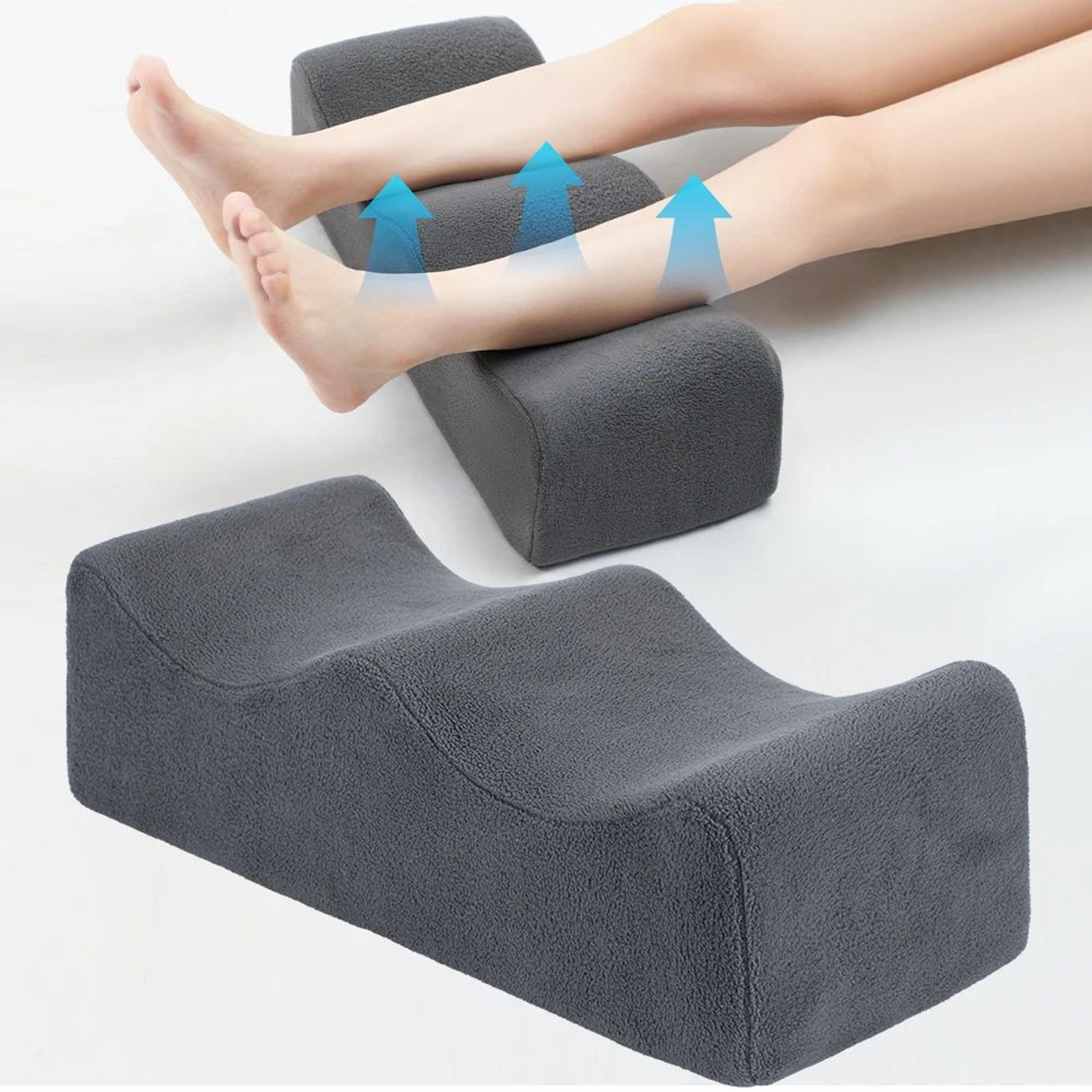 LiftRelief Support Cushion  Leg Elevation Pillow With AntiSlip Base  Secure Straps 0