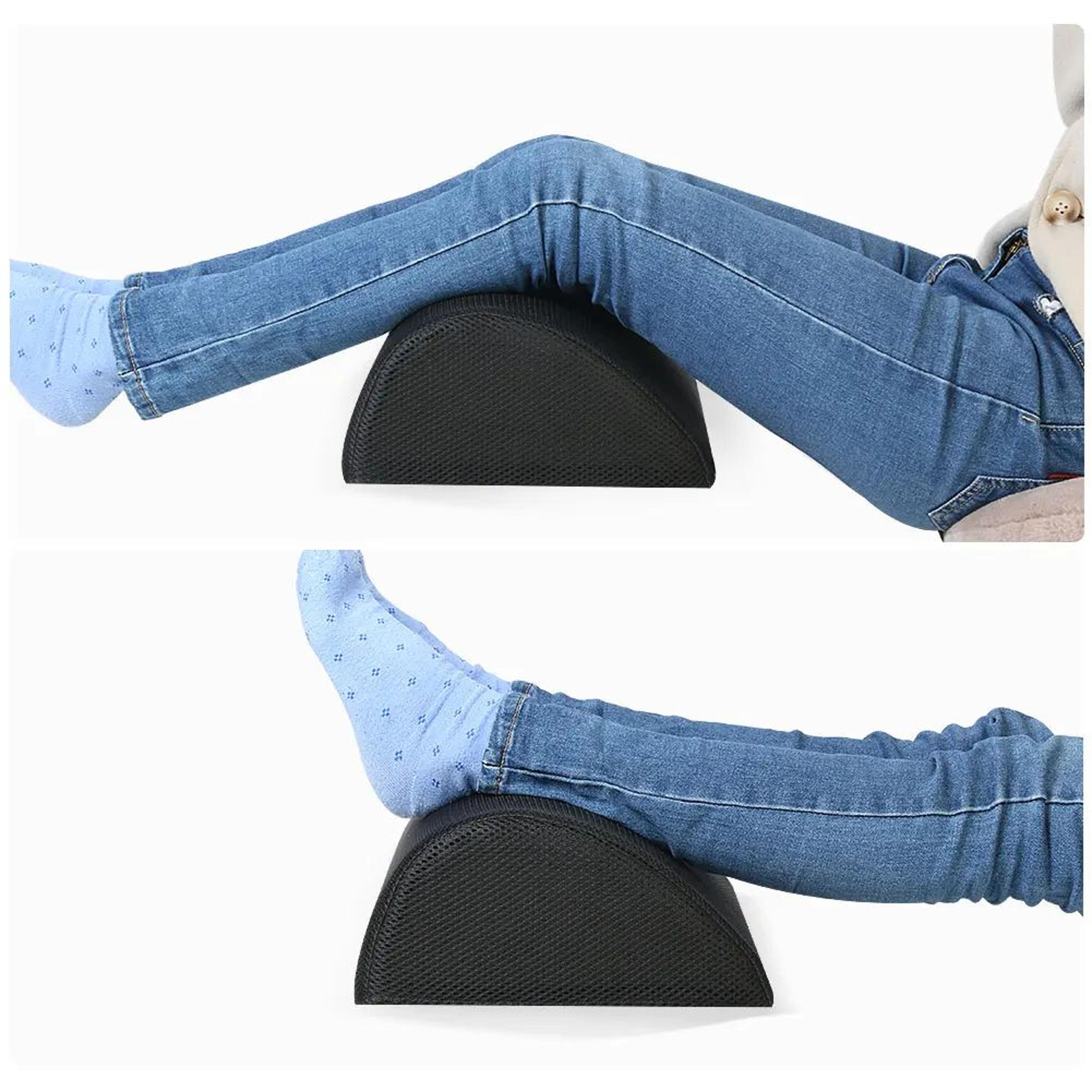 PostureLift Memory Comfort  Office Footstool  Under Desk Memory Foam Foot Rest For Better Sitting 2