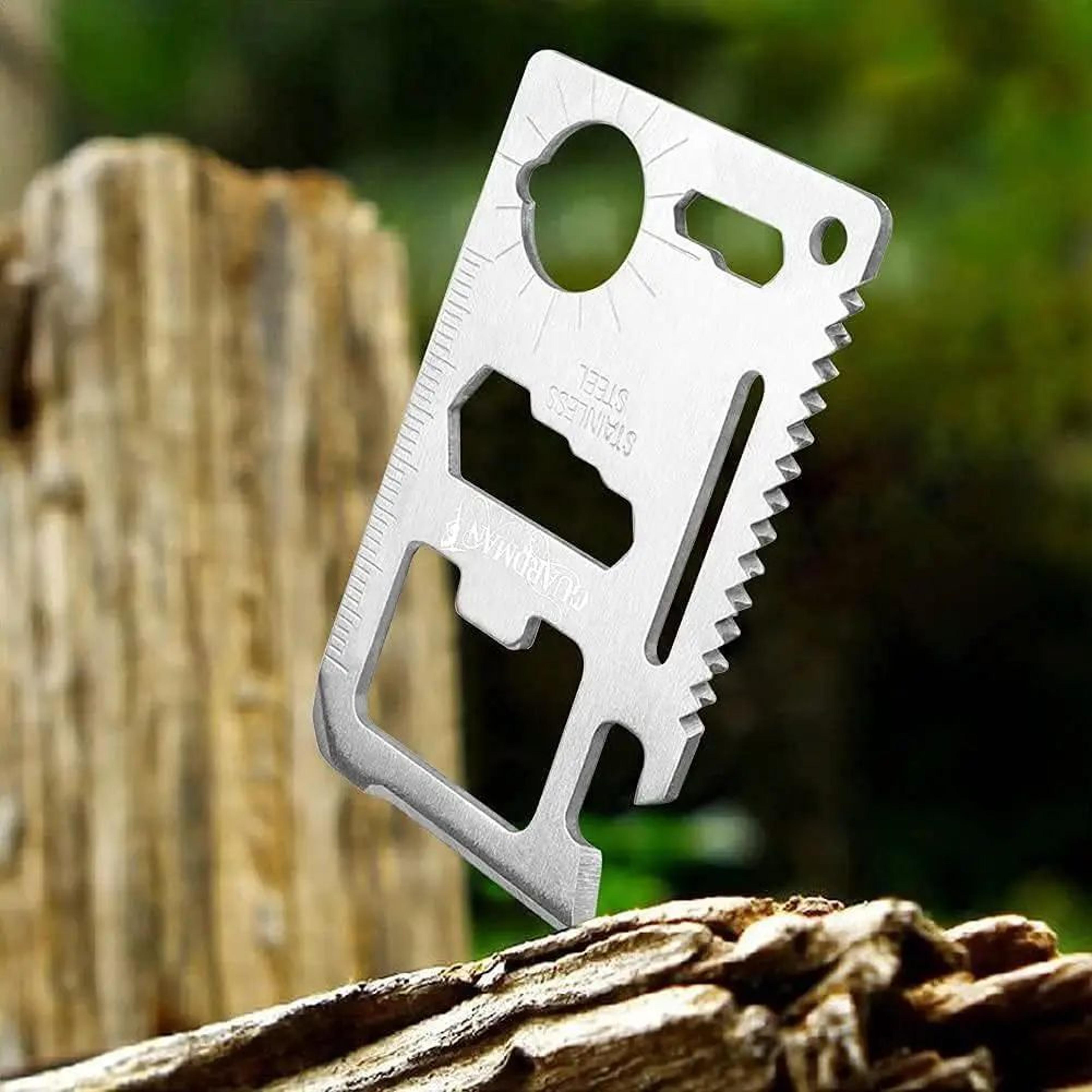 PocketPro Survival Card  Credit Card Multitool EDC Gadget For Camping  Everyday Carry 4