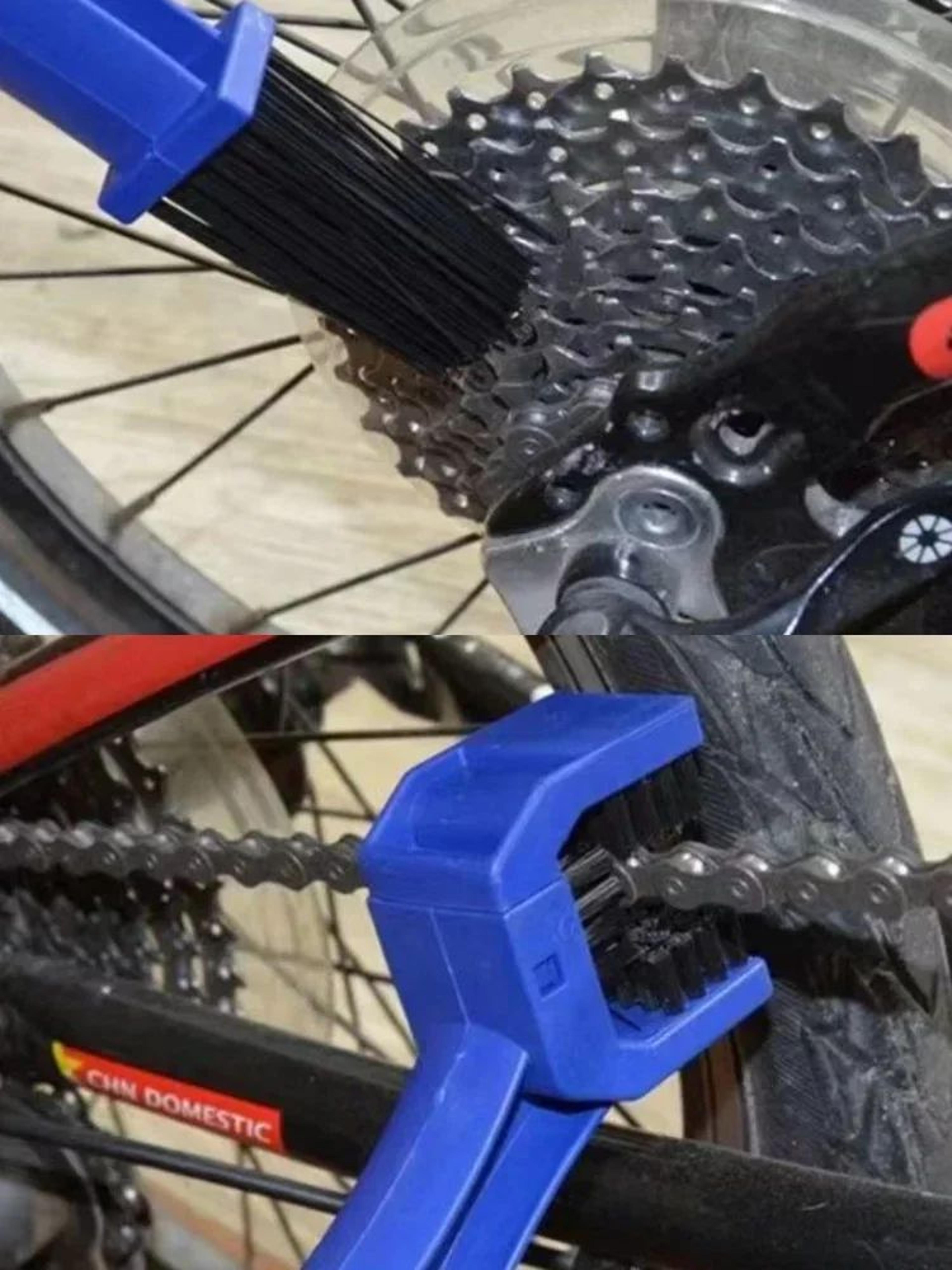 ChainCare Pro Bike Chain Cleaning Kit  Portable Bicycle Chain Brush  Towel For Bike And Motorcycle  4