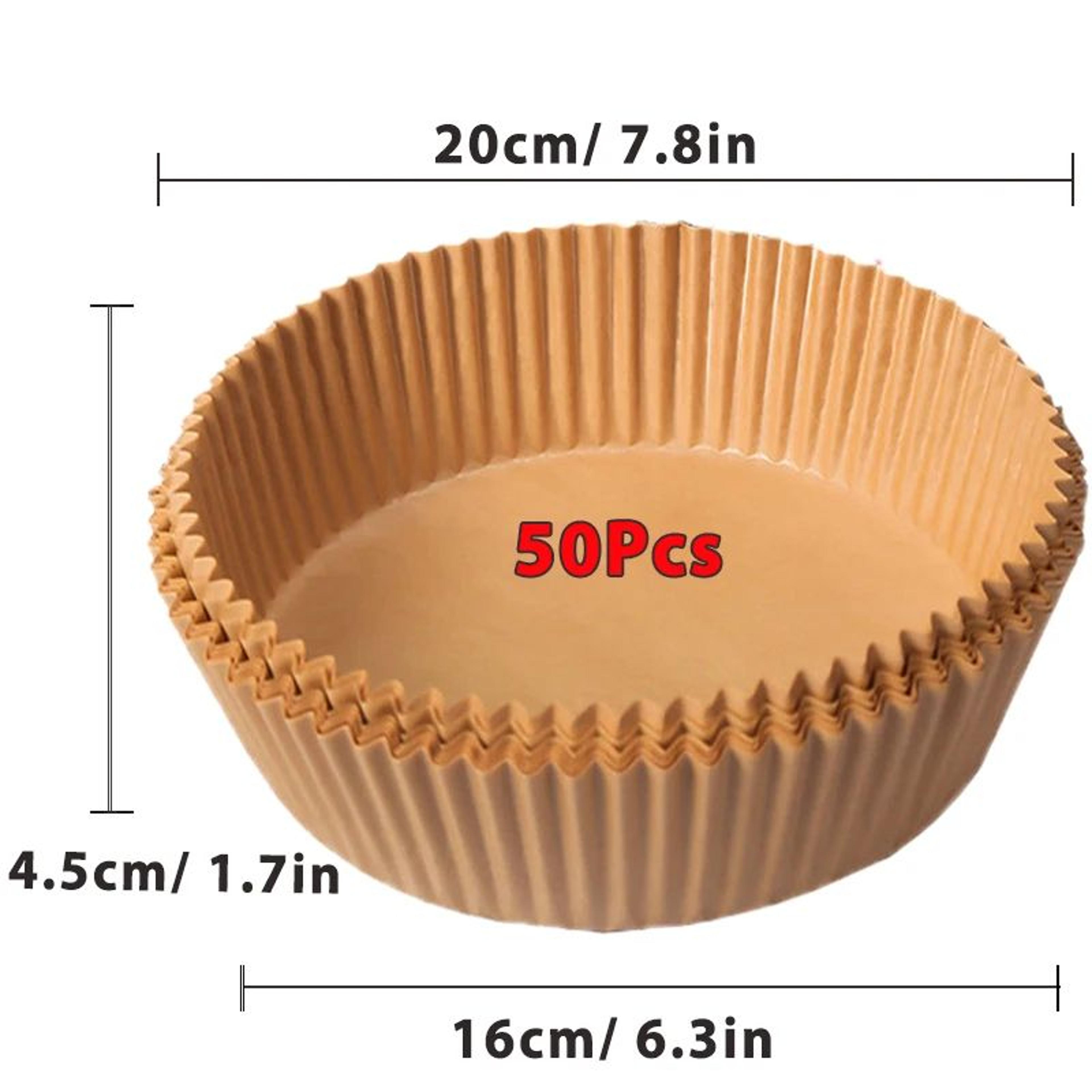EasyClean Air Fryer Paper Liners  Disposable NonStick Baking Papers For MessFree Cooking 5