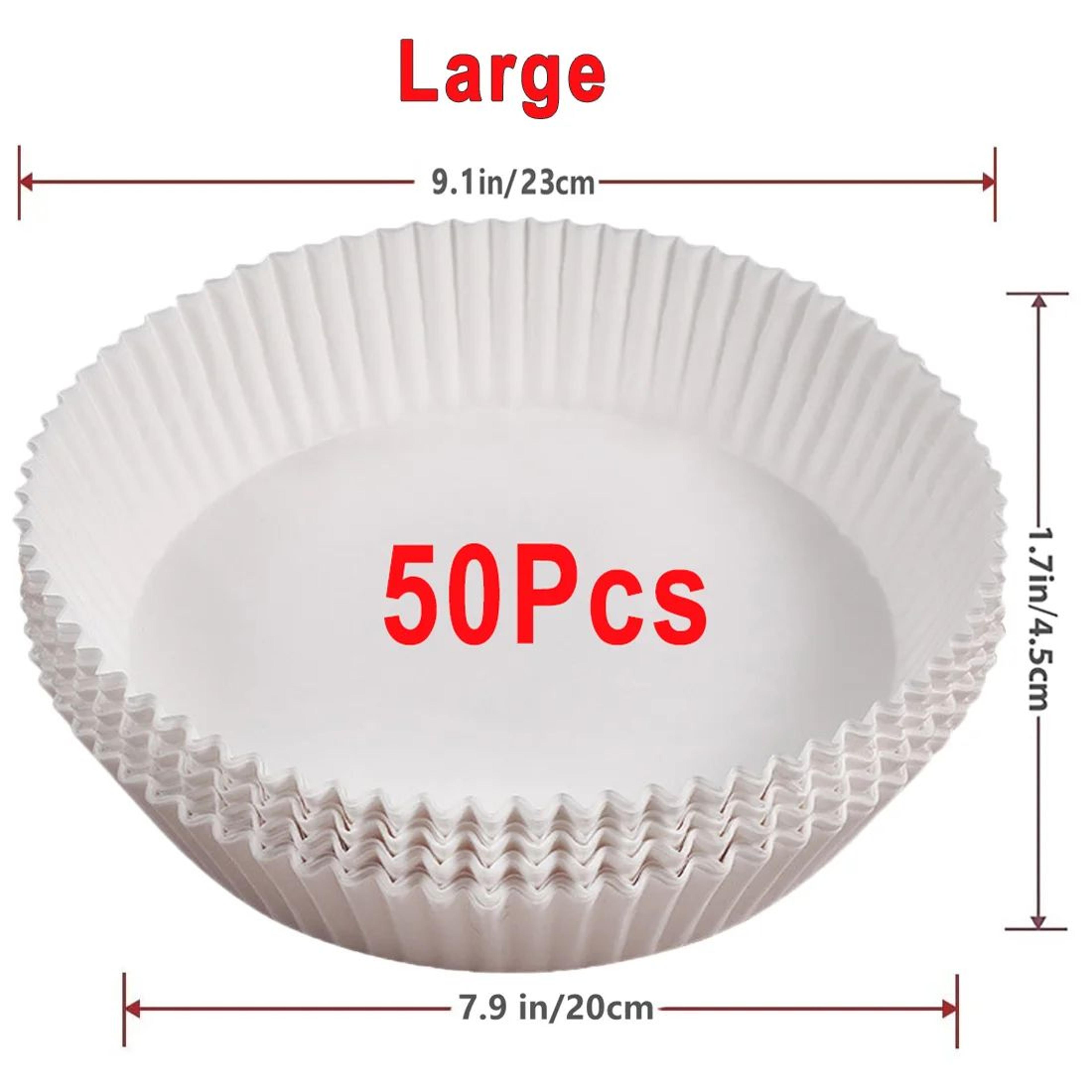 EasyClean Air Fryer Paper Liners  Disposable NonStick Baking Papers For MessFree Cooking 14