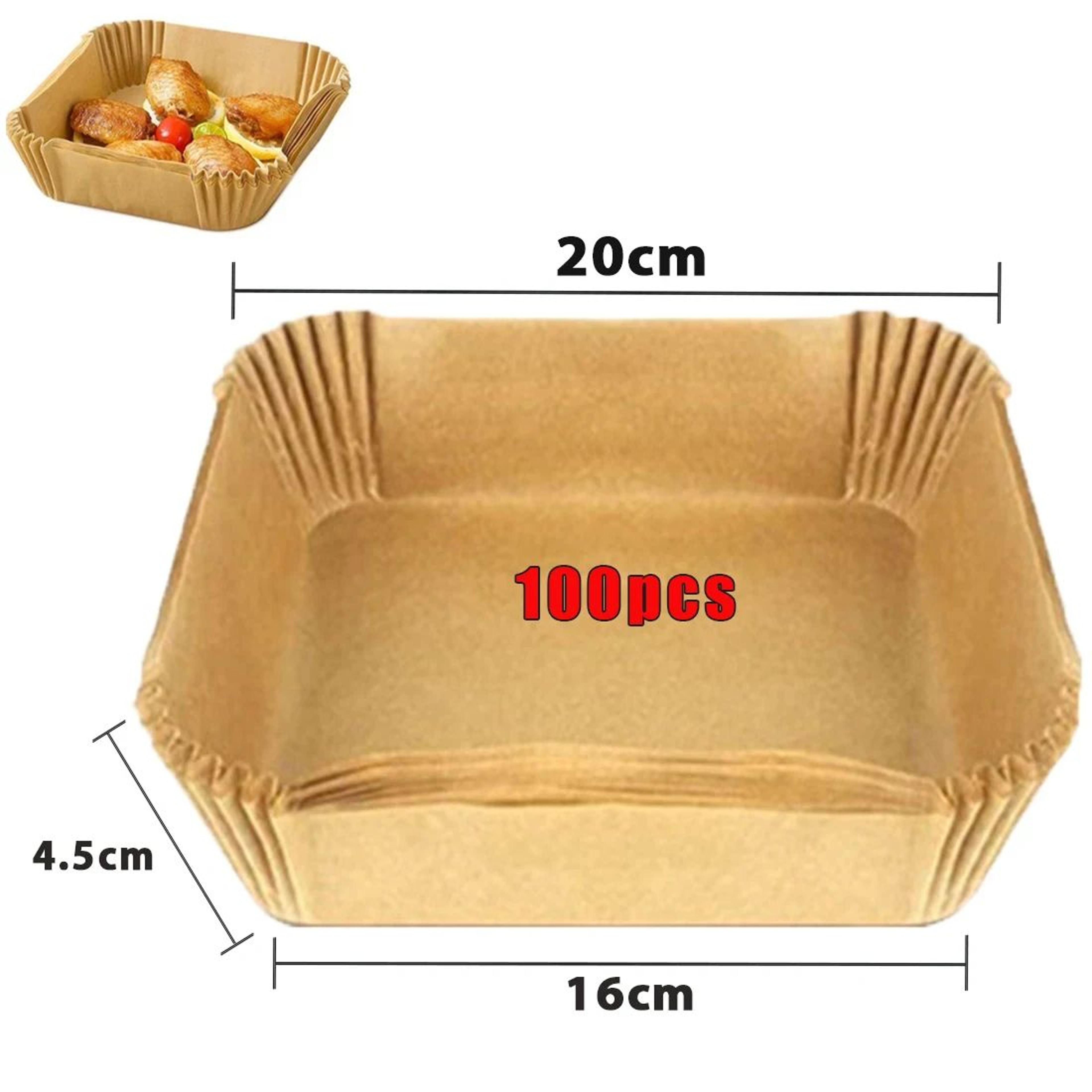 EasyClean Air Fryer Paper Liners  Disposable NonStick Baking Papers For MessFree Cooking 8