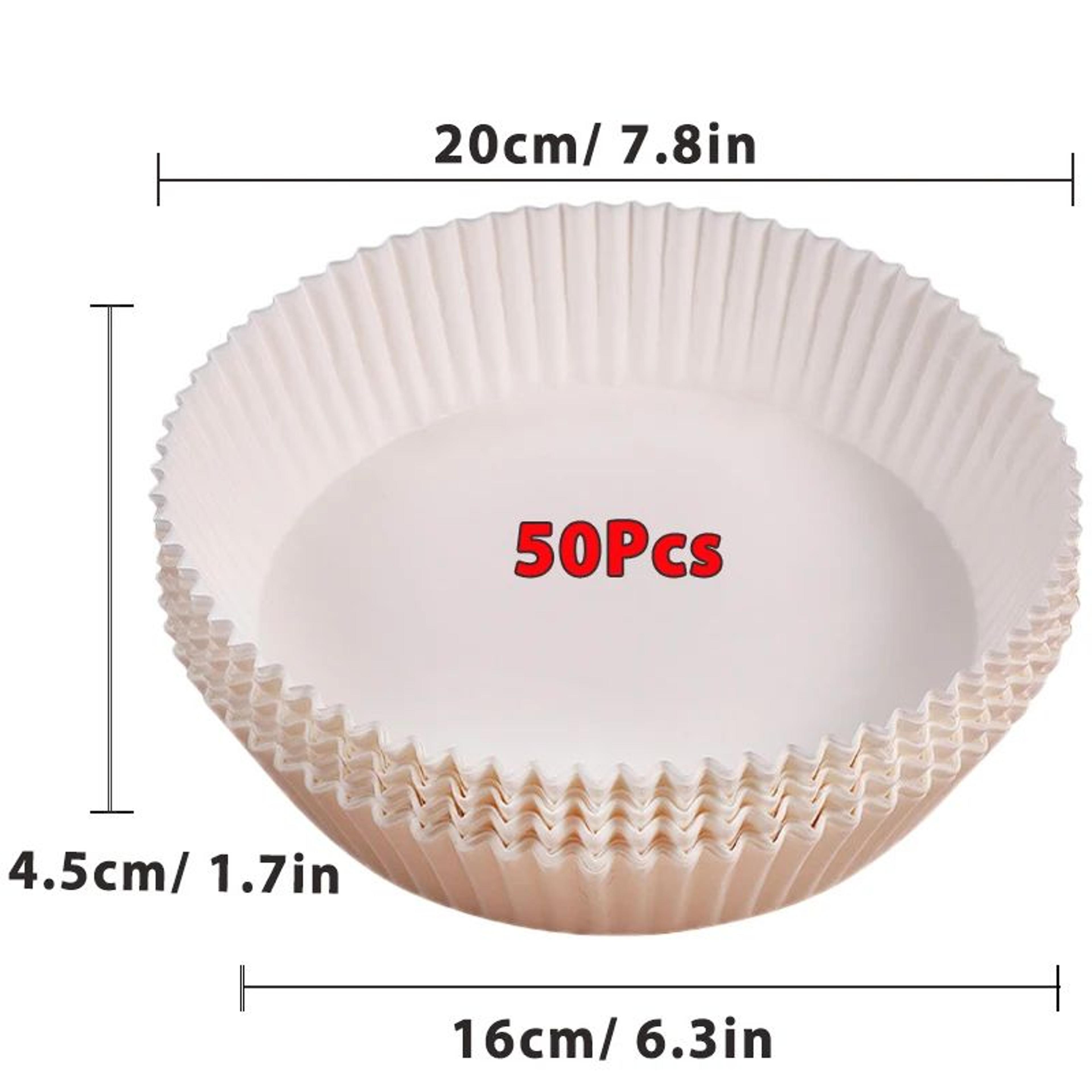 EasyClean Air Fryer Paper Liners  Disposable NonStick Baking Papers For MessFree Cooking 13