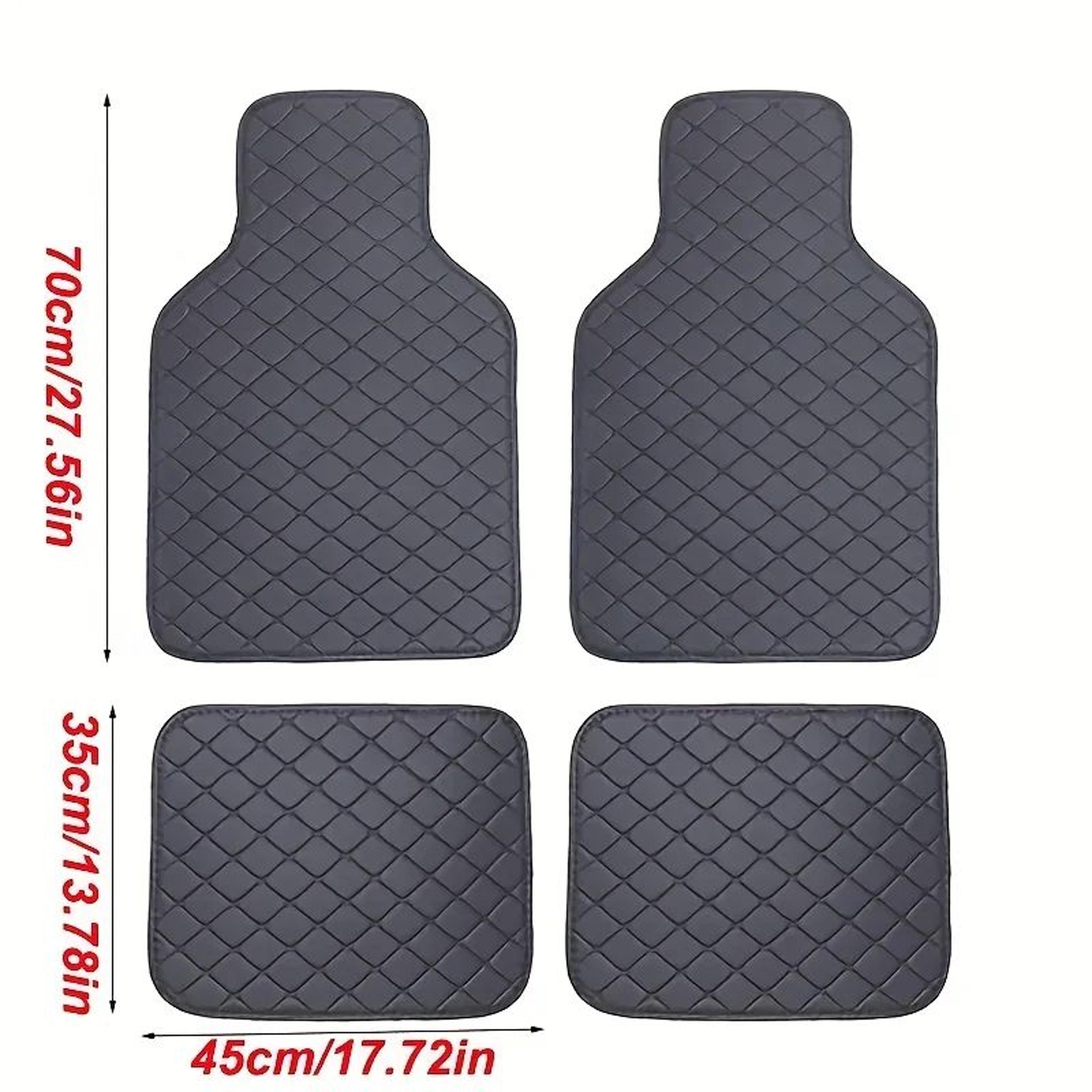 RoadGuard AllSeason Car Floor Mat Set  Universal Car Floor Mats For 5Seat Vehicles 3