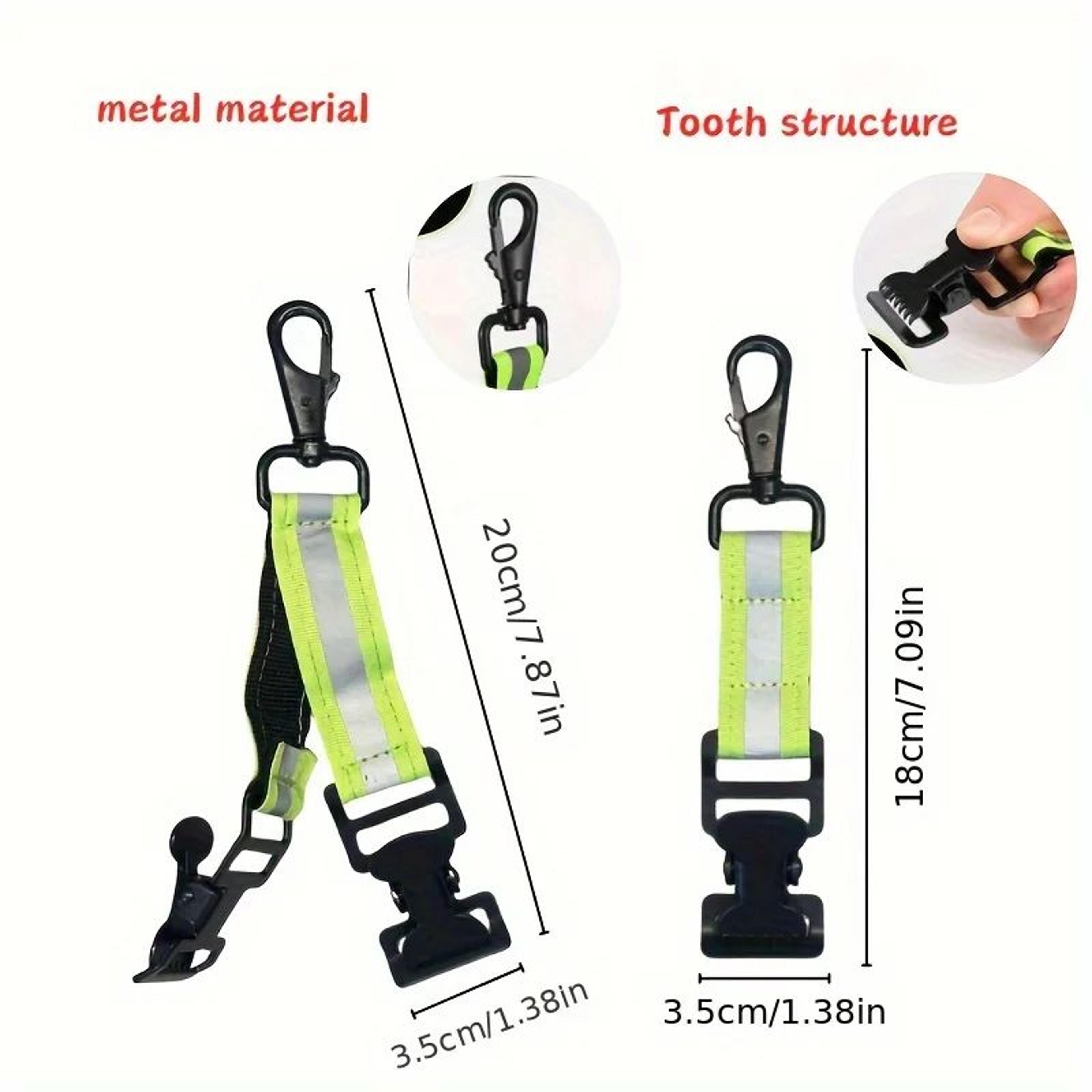 GripMate Portable Glove Clip  Durable Glove Clip Holder With Secure Metal Teeth 3