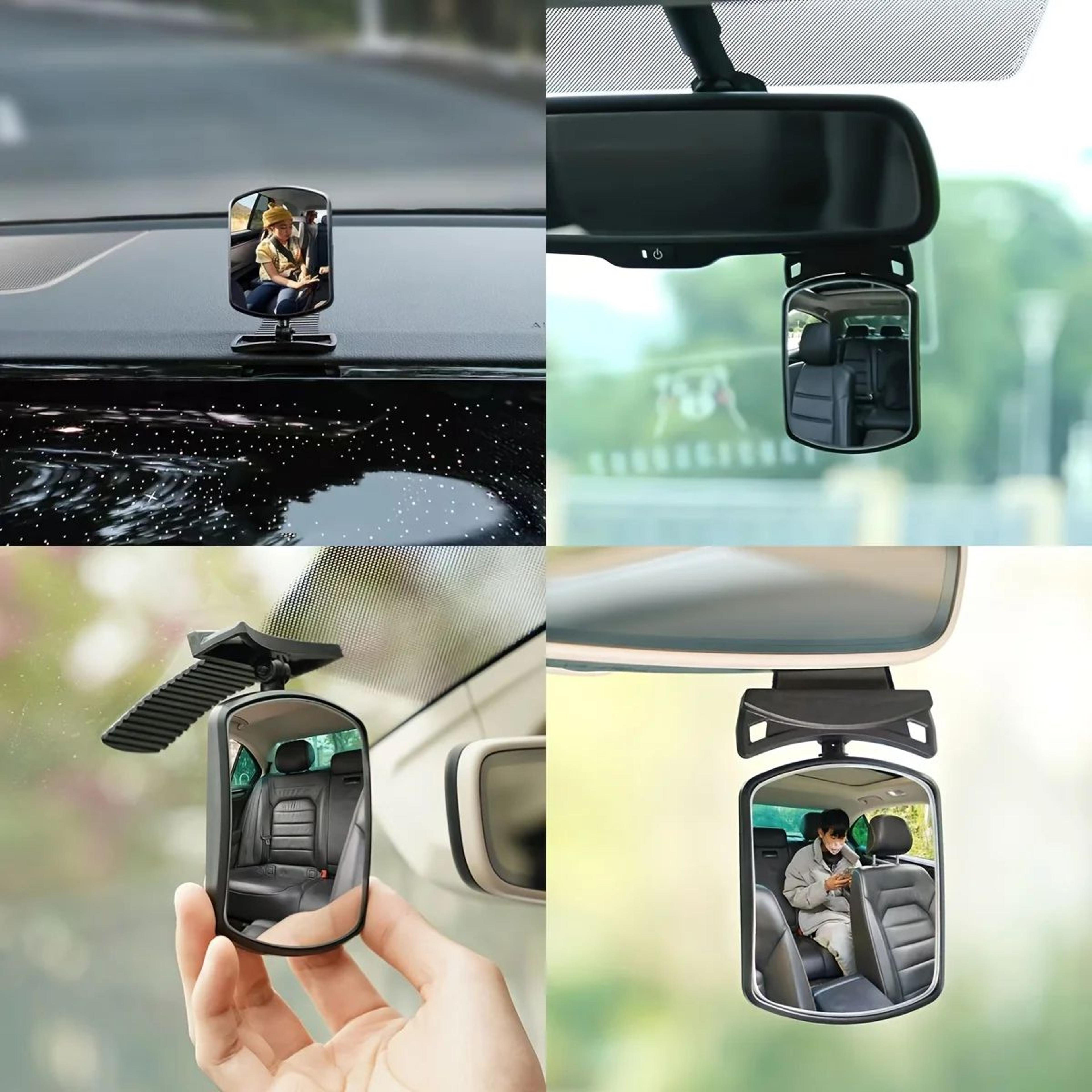 SafeView 360 Baby Car Mirror  Rotating Baby Car Mirror For Back Seat Monitoring 3