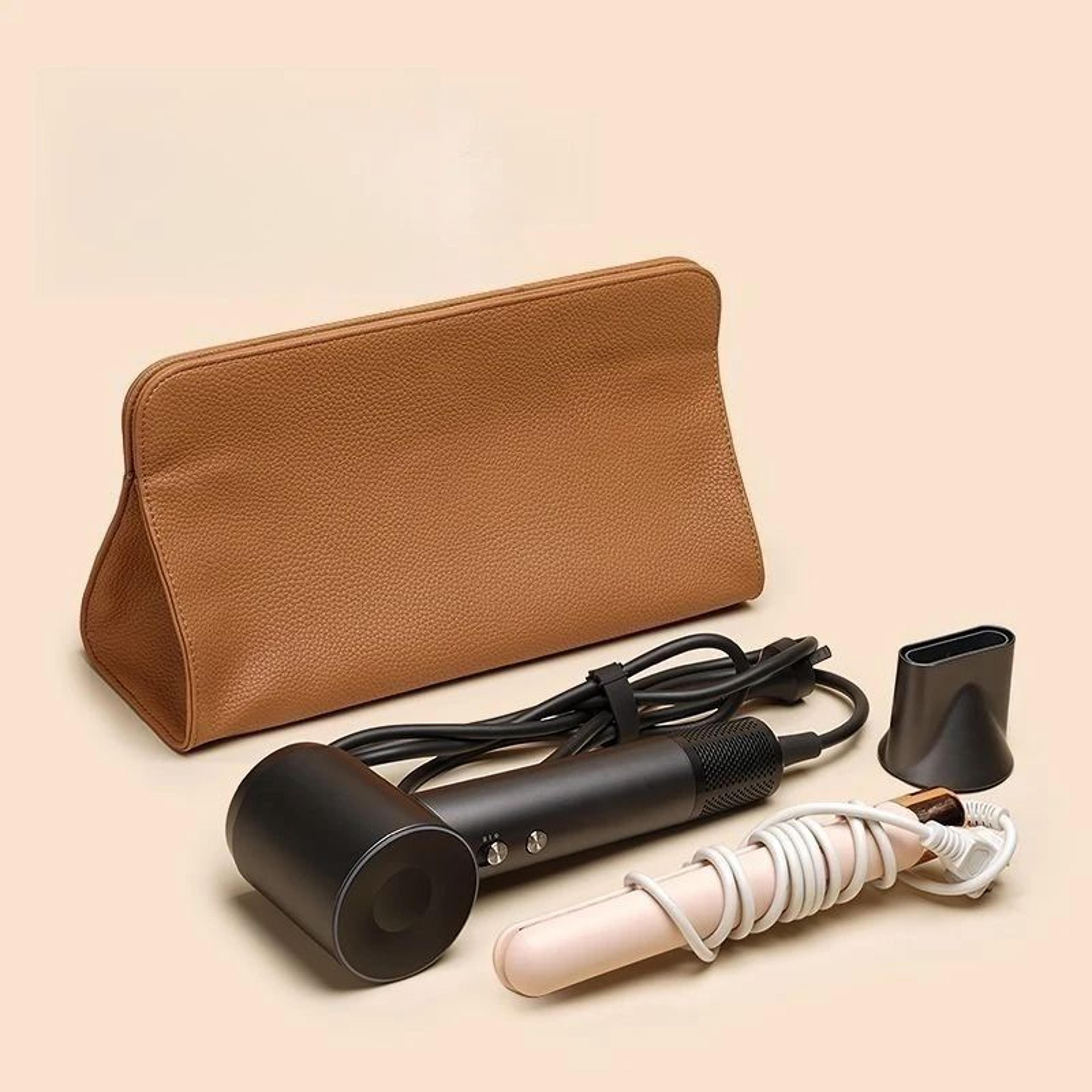 TravelSafe Hair Tool Storage Bag For Dryer  Curling Iron  HeatResistant Travel Hair Organizer For B 1