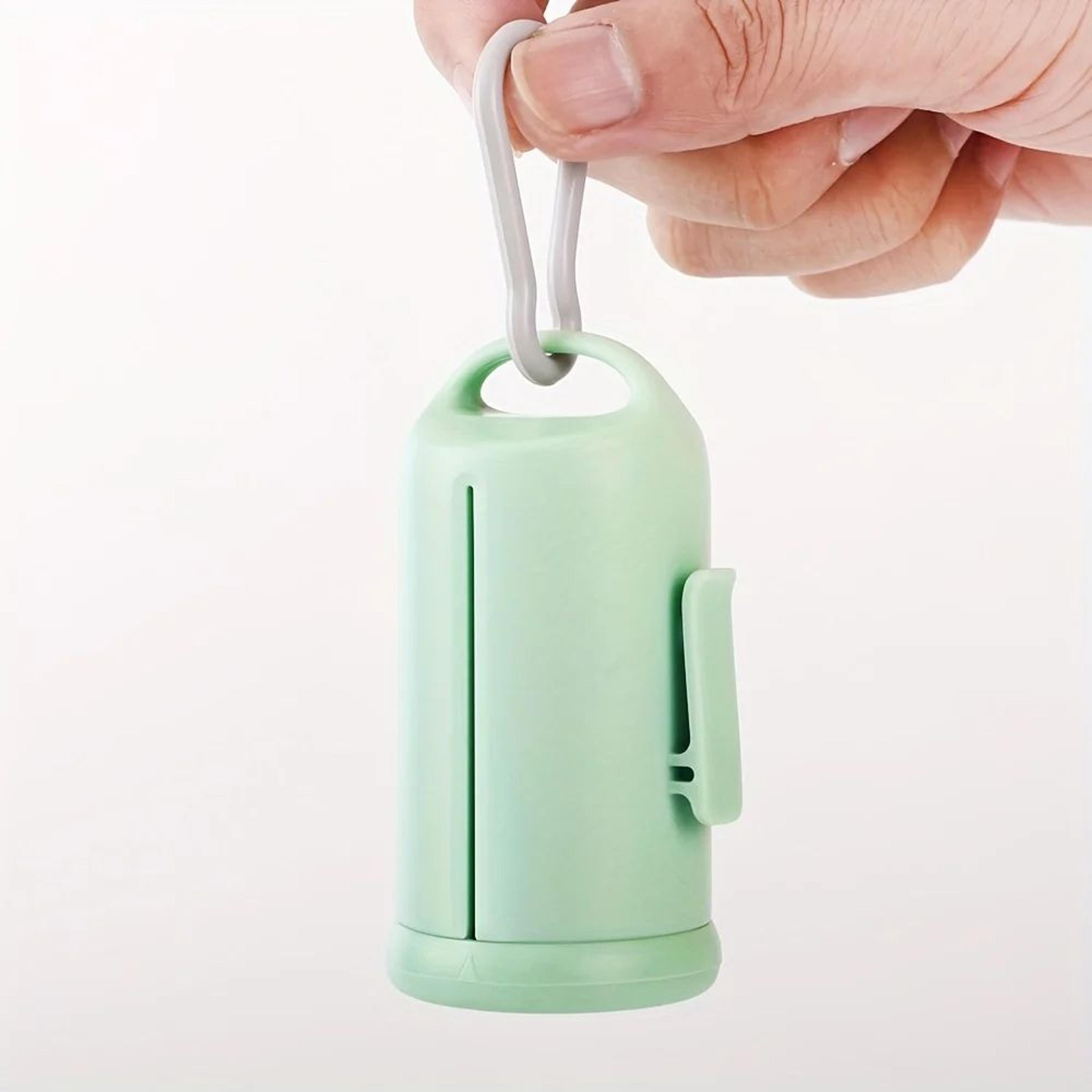 OneTouch Dog Poop Bag Dispenser  Retractable Dog Waste Bag Holder With LeakProof Bags For Any Leash 2