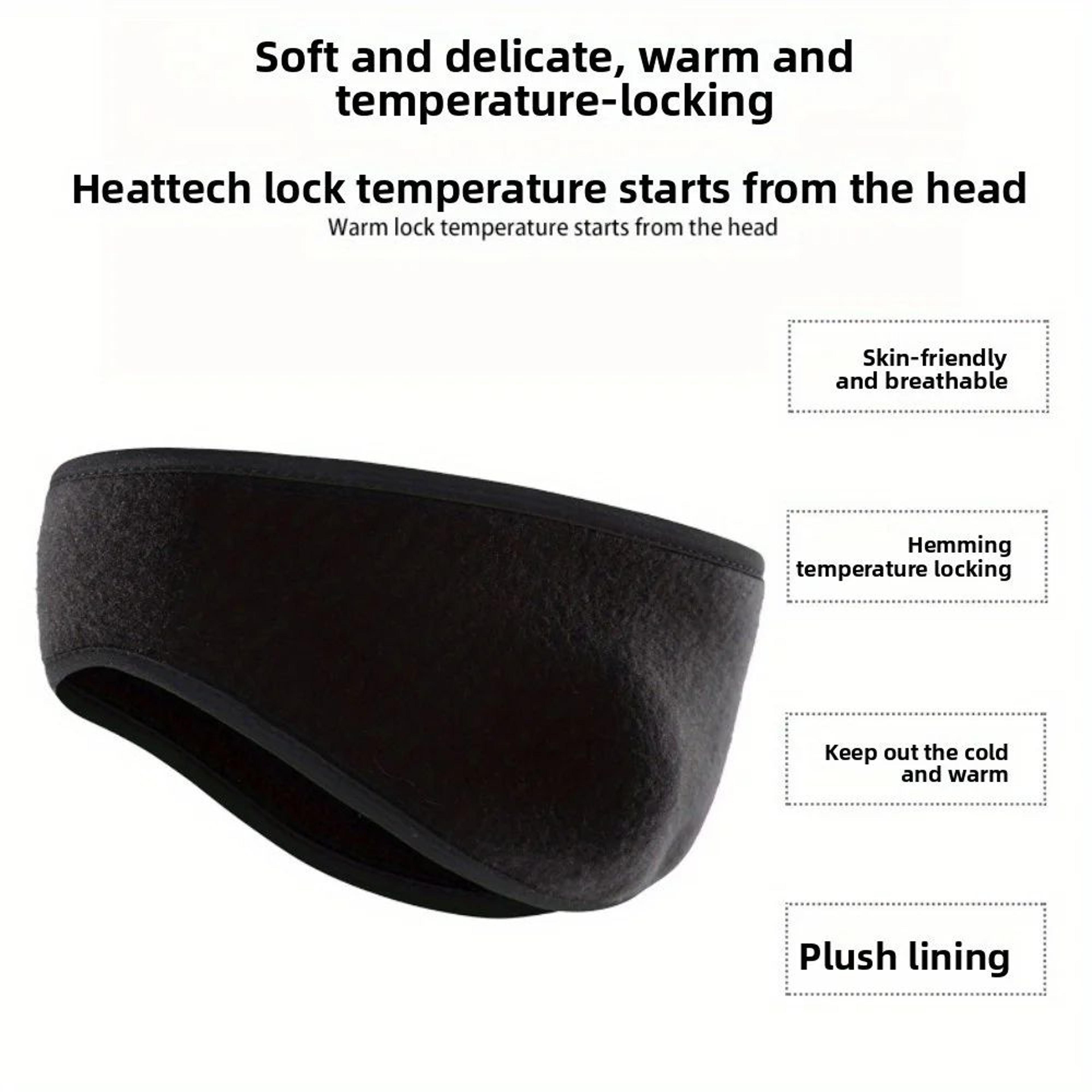 Winter Thermal Headband For Extreme Cold  Ergonomic Cold Weather Headband For Running Skiing  Cycli 1