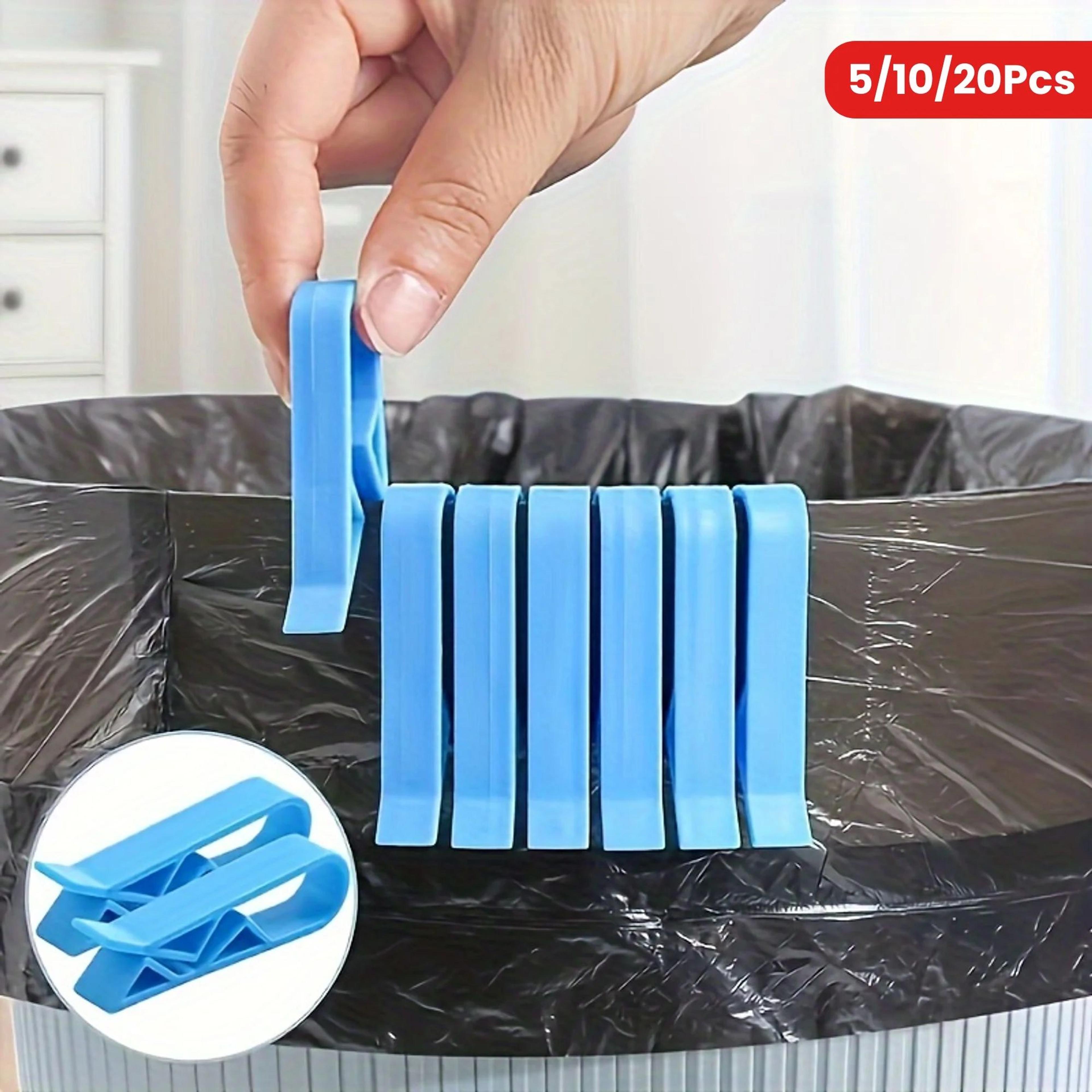 AntiSlip Trash Bag Holder Clips  Secure Garbage Bag Fasteners For Neat HassleFree Bins 0