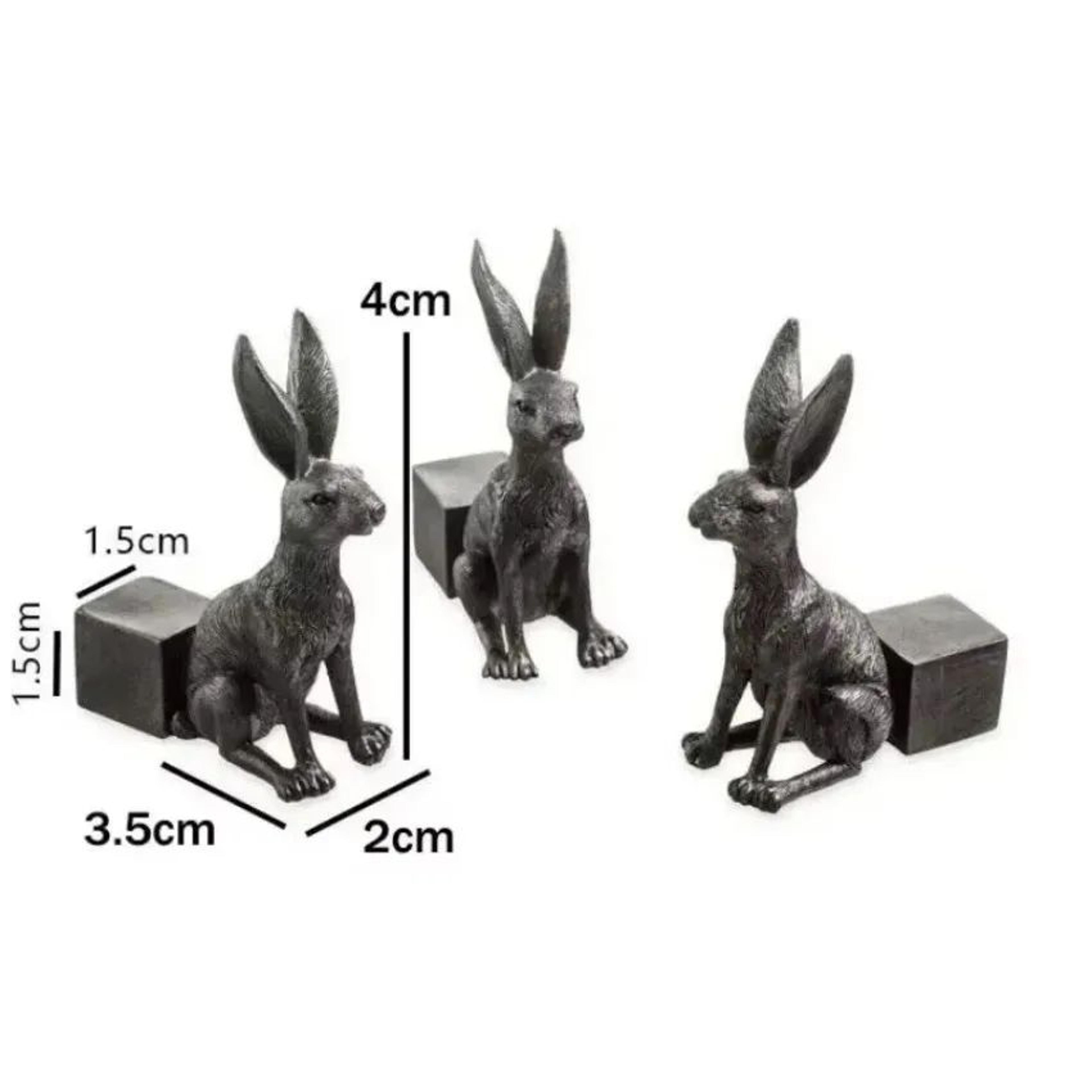 AnimalShaped Resin Flower Pot Feet  Decorative Garden Plant Risers 3pcs 4