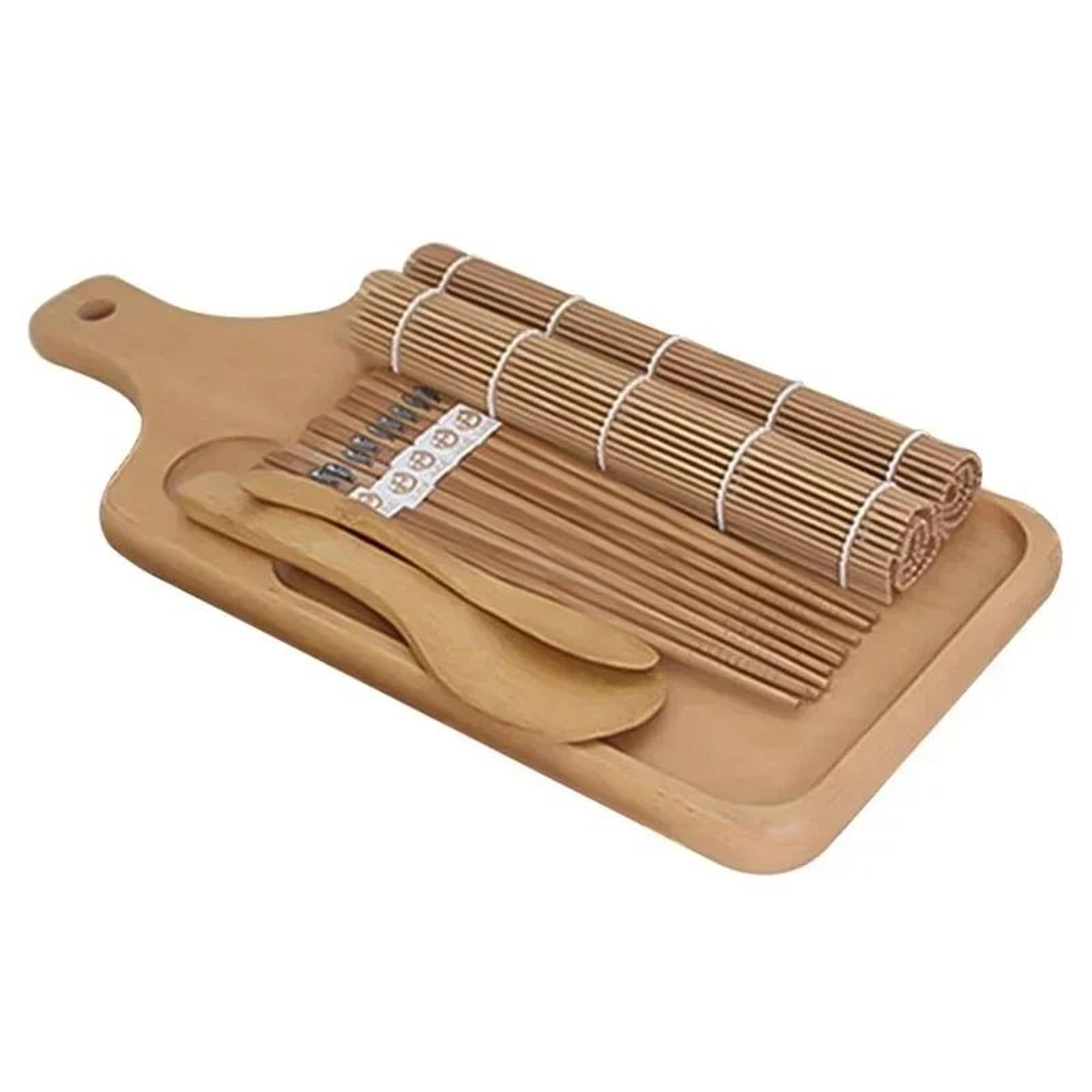 DIY Sushi Maker Kit  9Piece Rice Mold Set For Sushi Onigiri  Bento 8