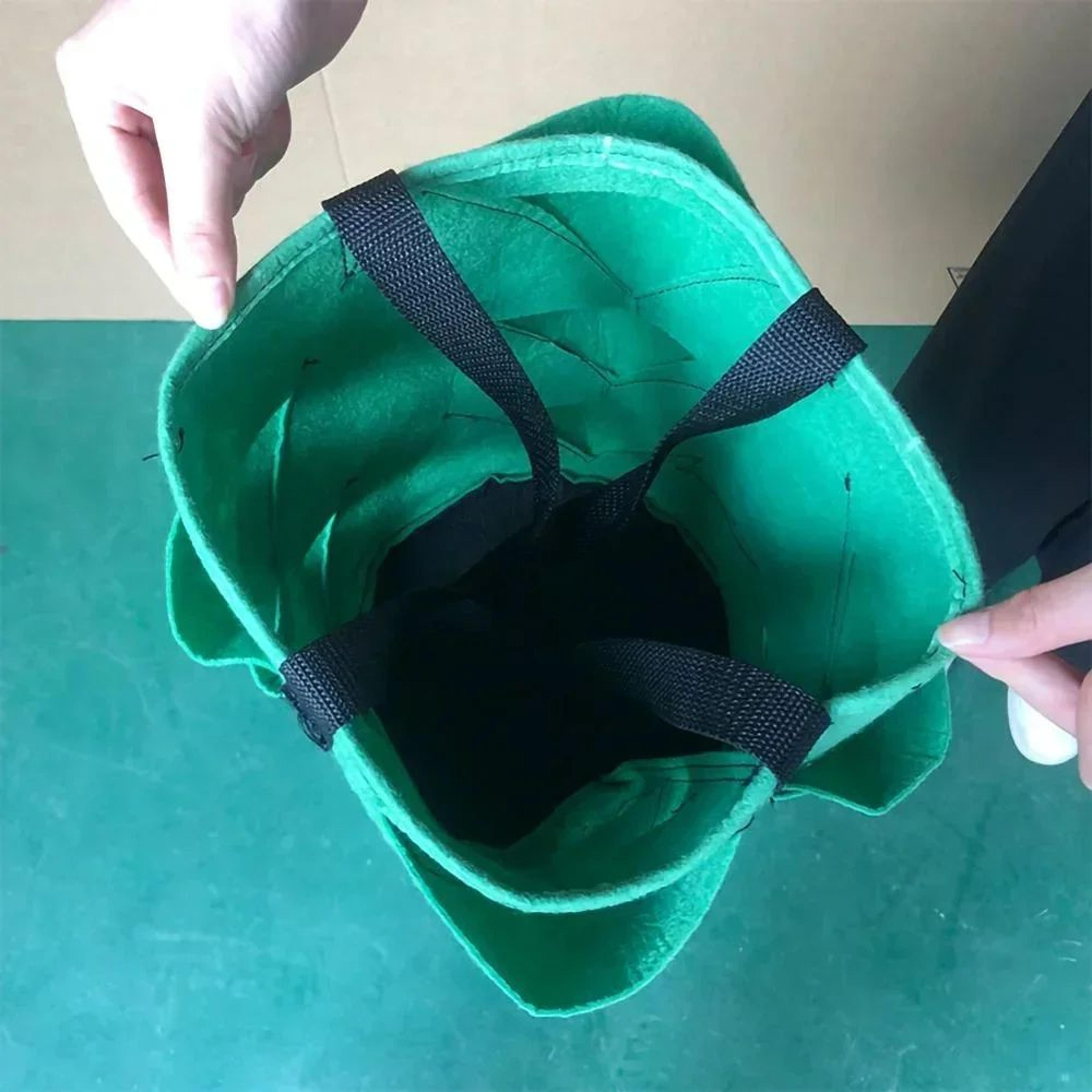 Hanging Strawberry Grow Bag  SpaceSaving Plastic Planting Bag For Home Gardens 7