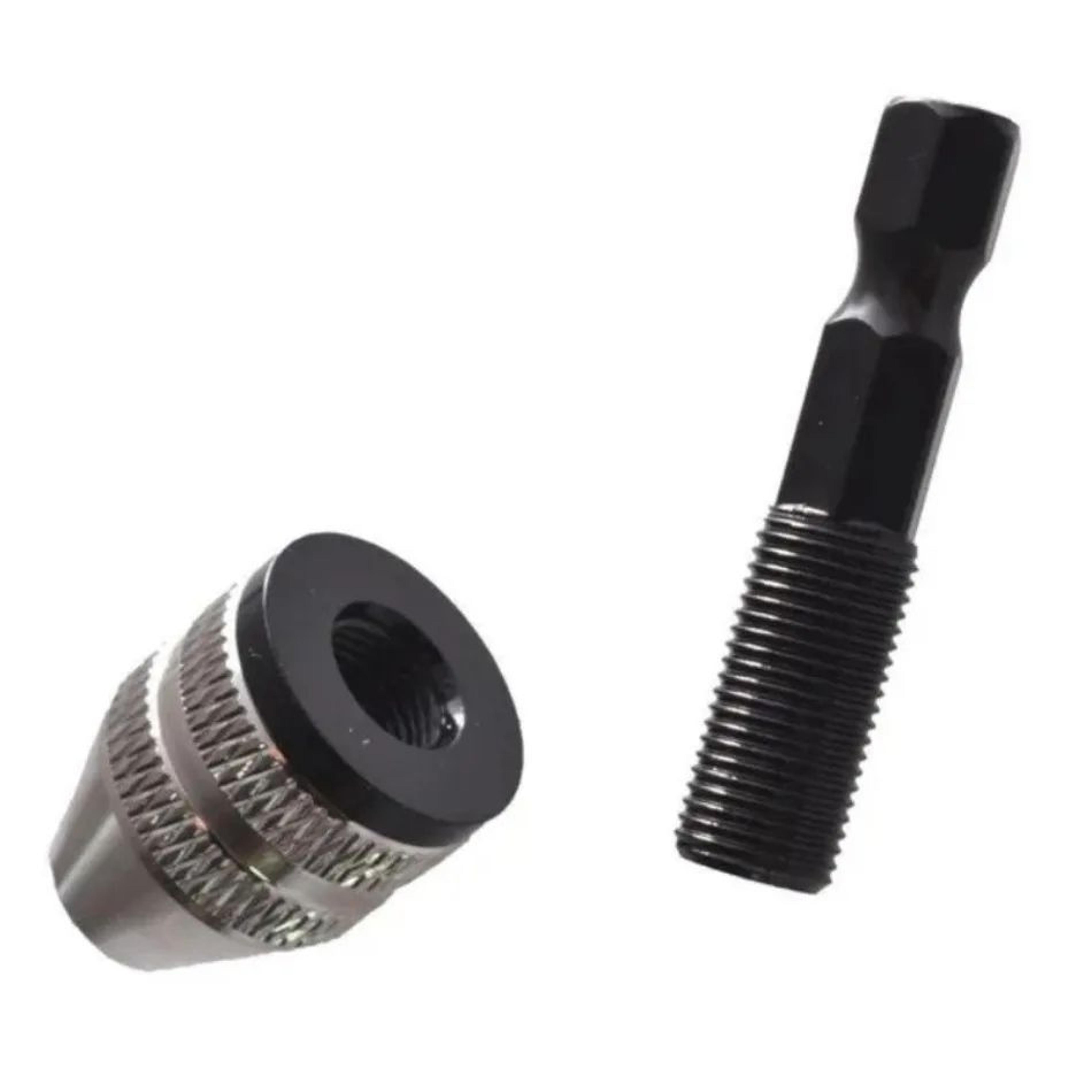 Adjustable Mini Drill Chuck  3Jaw QuickChange Chuck With Hex Shank 0336mm 4