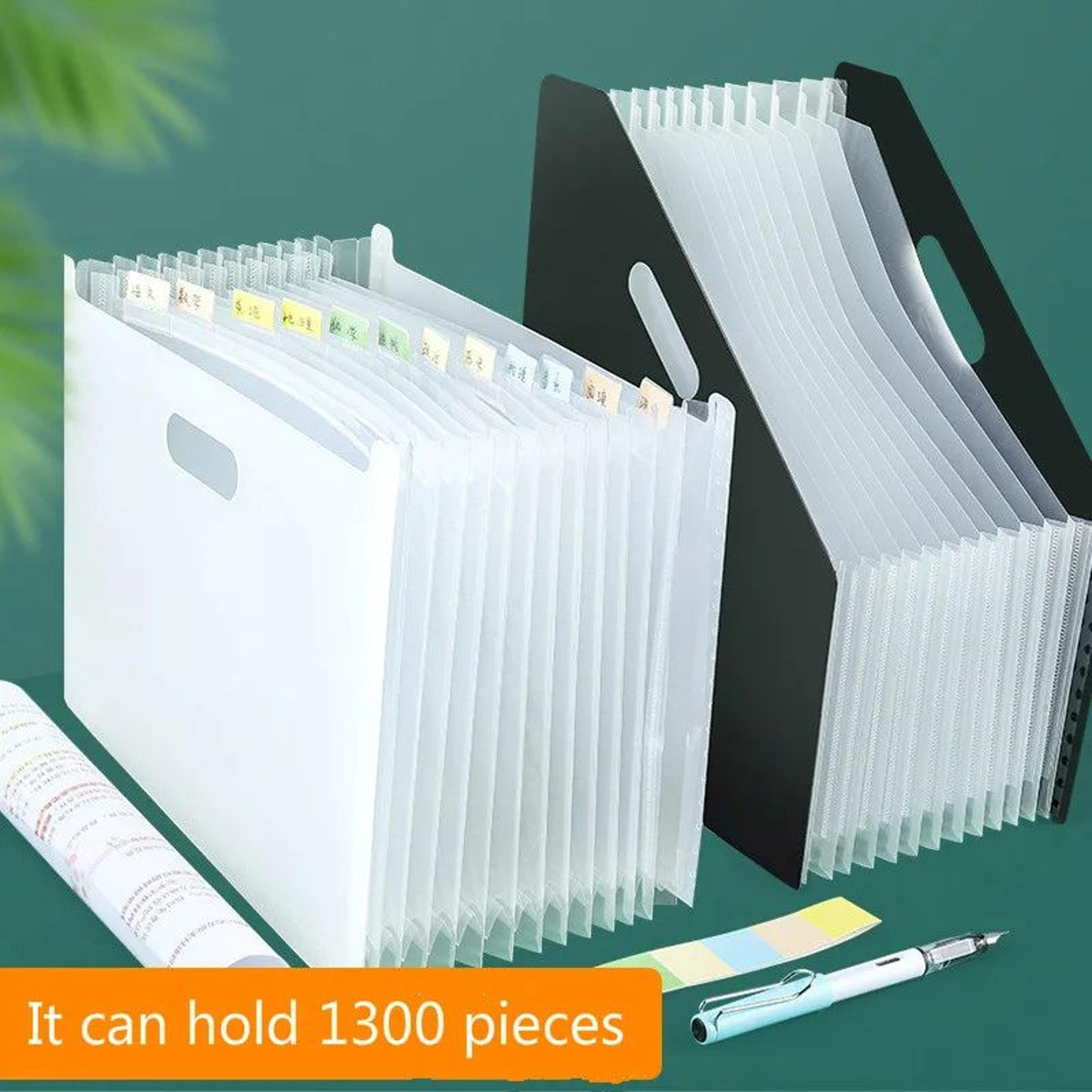 Expanding Desk File Organizer MultiLayer Document Folder For Office And School 5